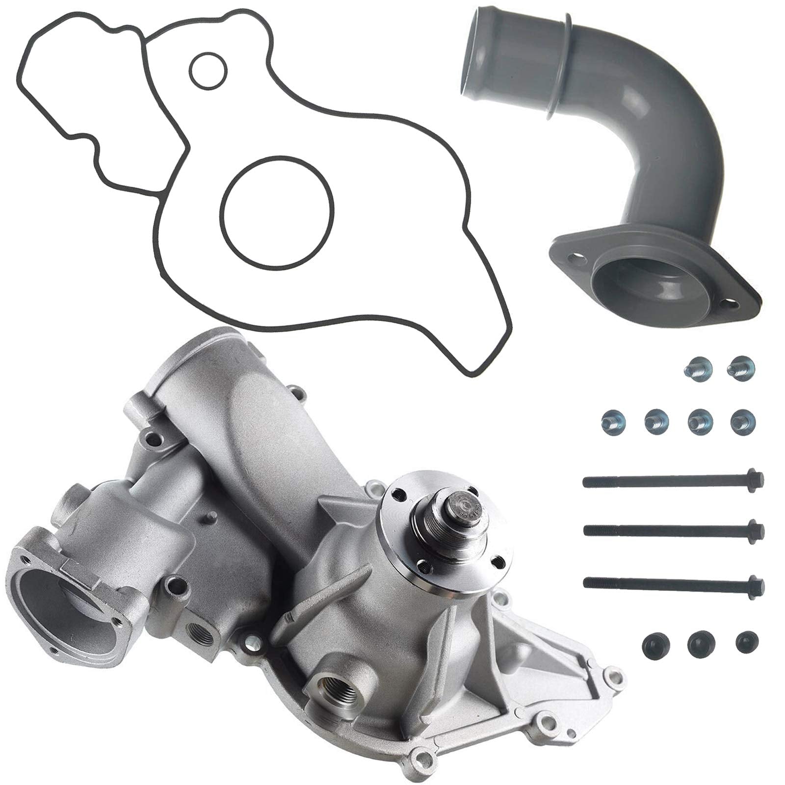 YHTAUTO Engine Water Pump Kit for Ford Excursion F250 F350 F450 F550 E350 E450 E550 Super Duty 7.3L OHV