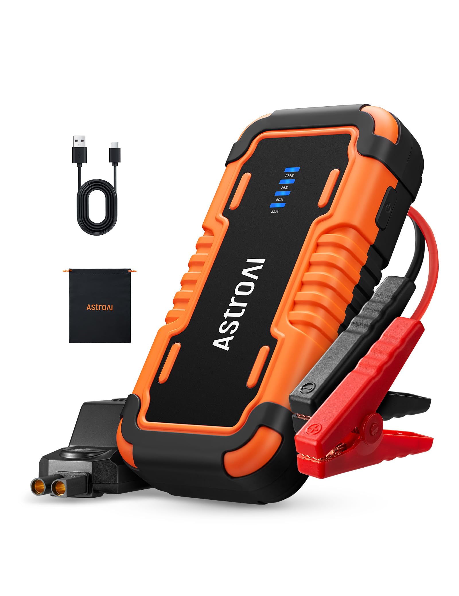 AstroAI P10 Car Battery Jump Starter, 5000A Portable Jump Starter Battery Pack for Up to 10L Gas & 8L Diesel Engines, 12V Lithiu