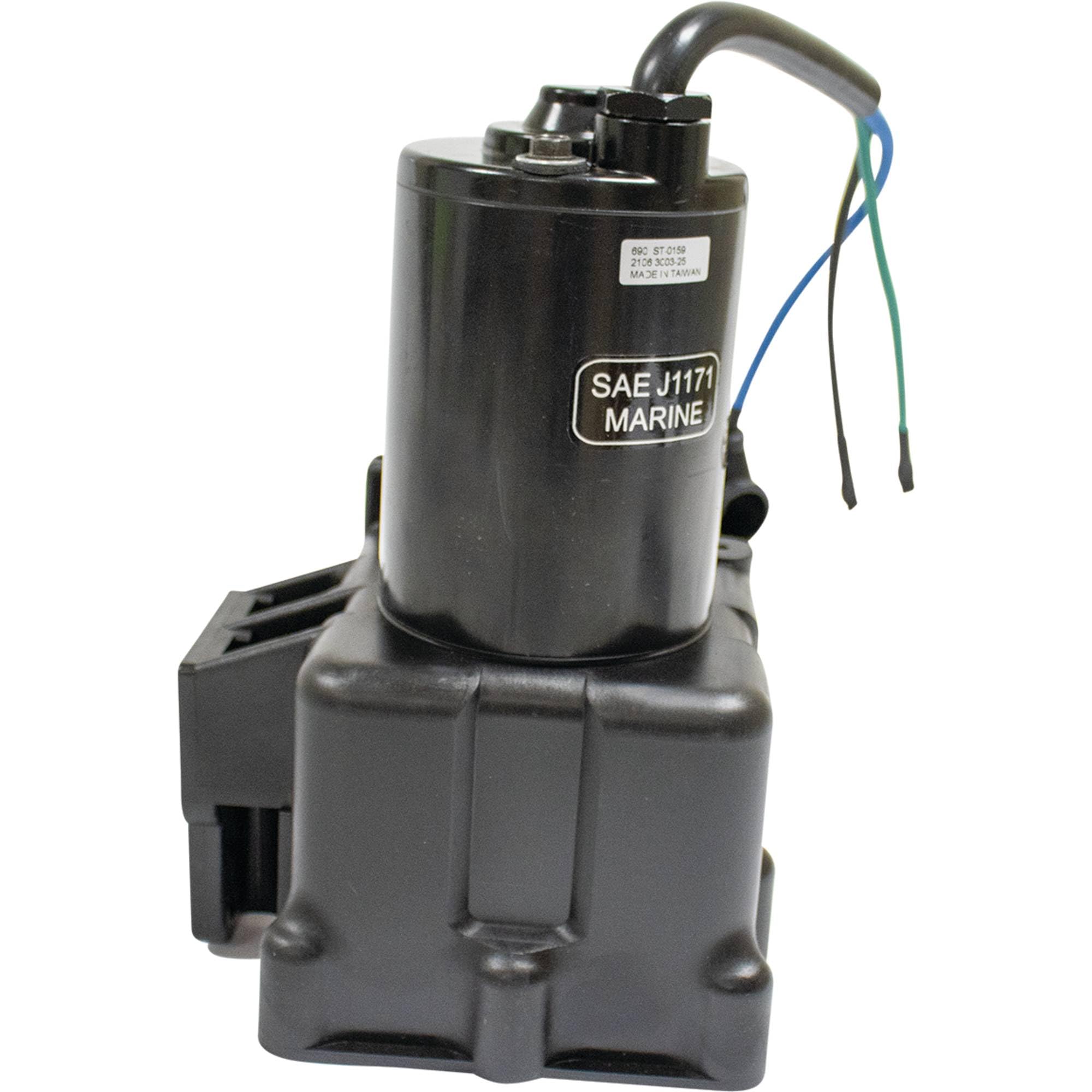 DB Electrical Tilt & Trim Motor for Mercury Marine 35E/35EH/35EL, Model 430-20009, Black, Replacement Part
