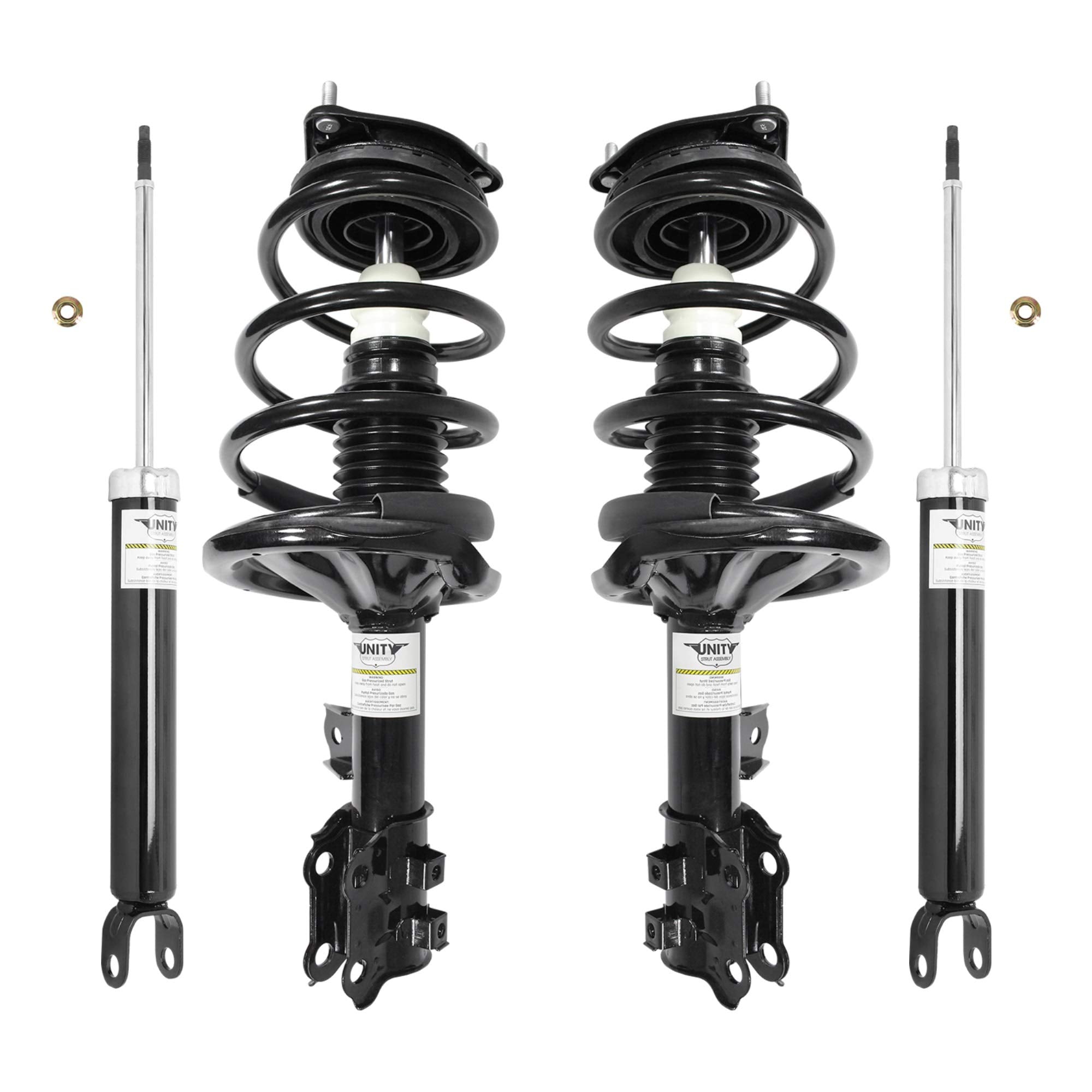 Unity Complete Strut Assembly Shock Kit for 2007-2010 Hyundai Elantra - Model 4-11133-259890-001