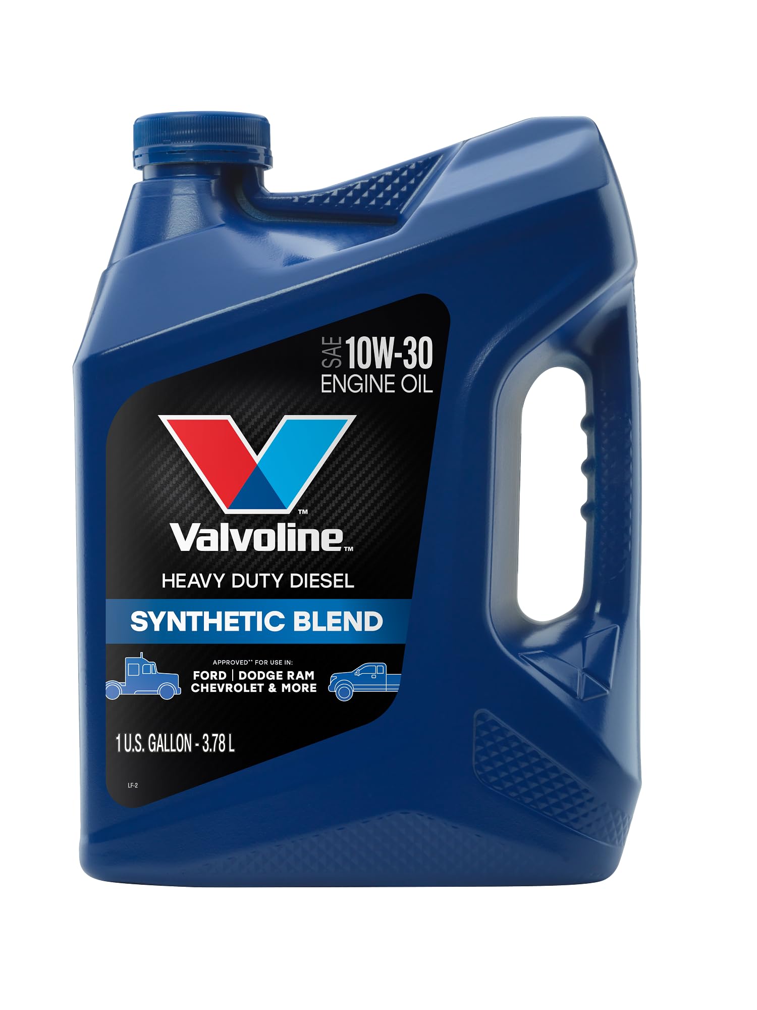 Valvoline Heavy Duty Synthetic Blend 10W-30 Diesel Engine Oil 1 GA, Case of 3