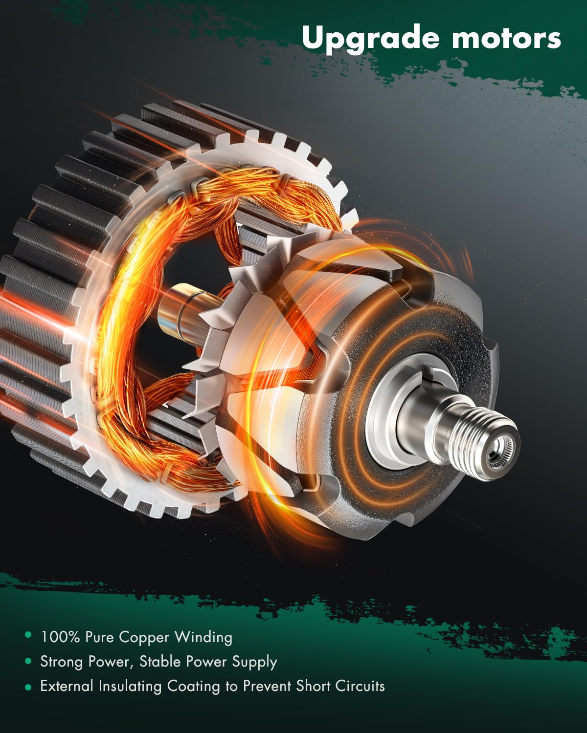 SCITOO Alternator Fit for Dodge for Sprinter 2500 2.7L 2003-2006, for Sprinter 3500 2.7L 2003-2006,for Freightliner for Sprinter