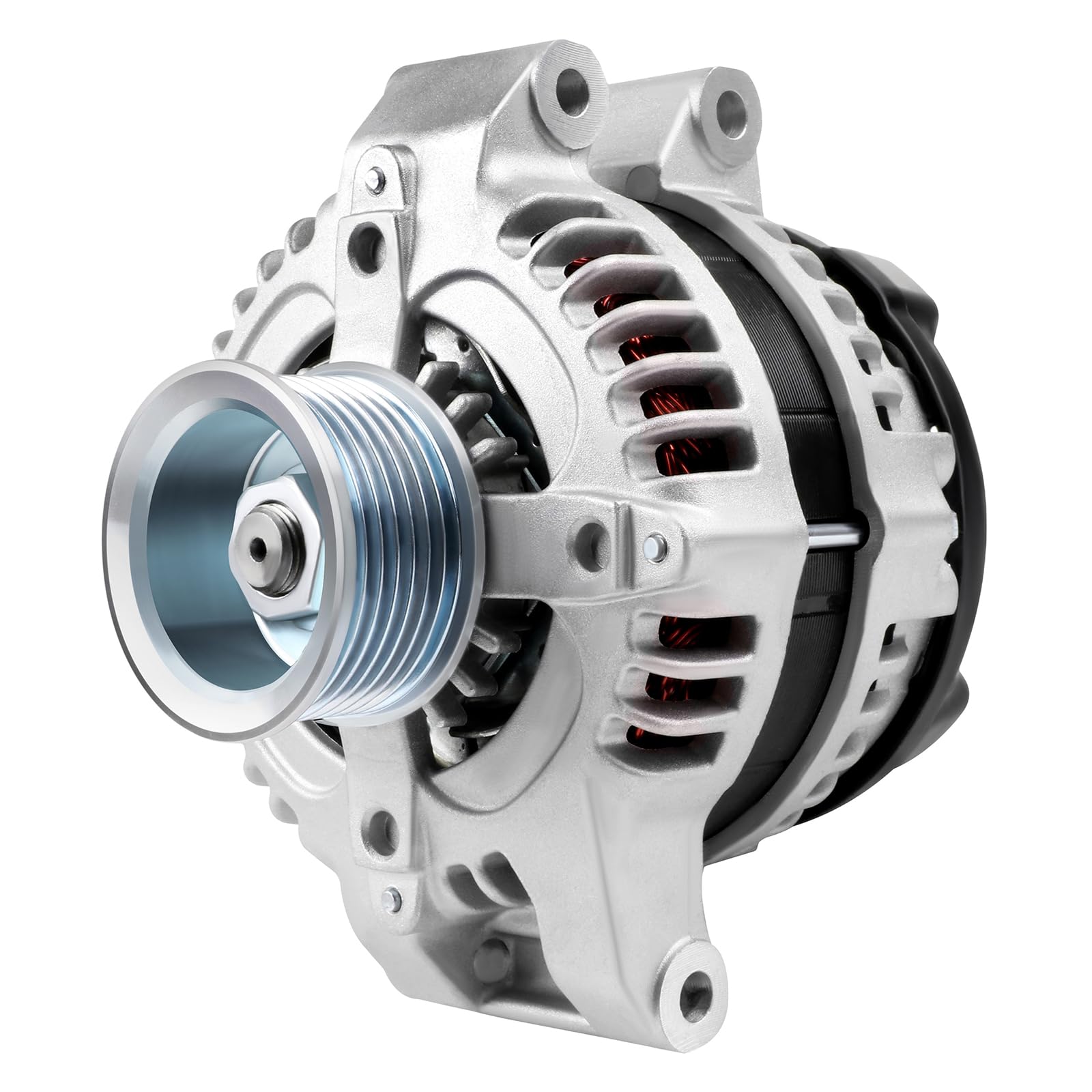 SCITOO Alternator Fits for Honda CR-V 07-09, for Civic 06-10, for Accord 03-07, Element 03-09 & for Acura CSX 06-08, TSX 04-08, 