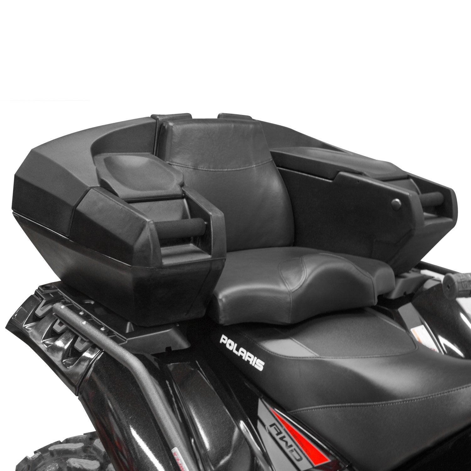 Kimpex Outback Trunk - 89 Liter, Black, Model 358482, Durable Storage Solution for ATV/UTV