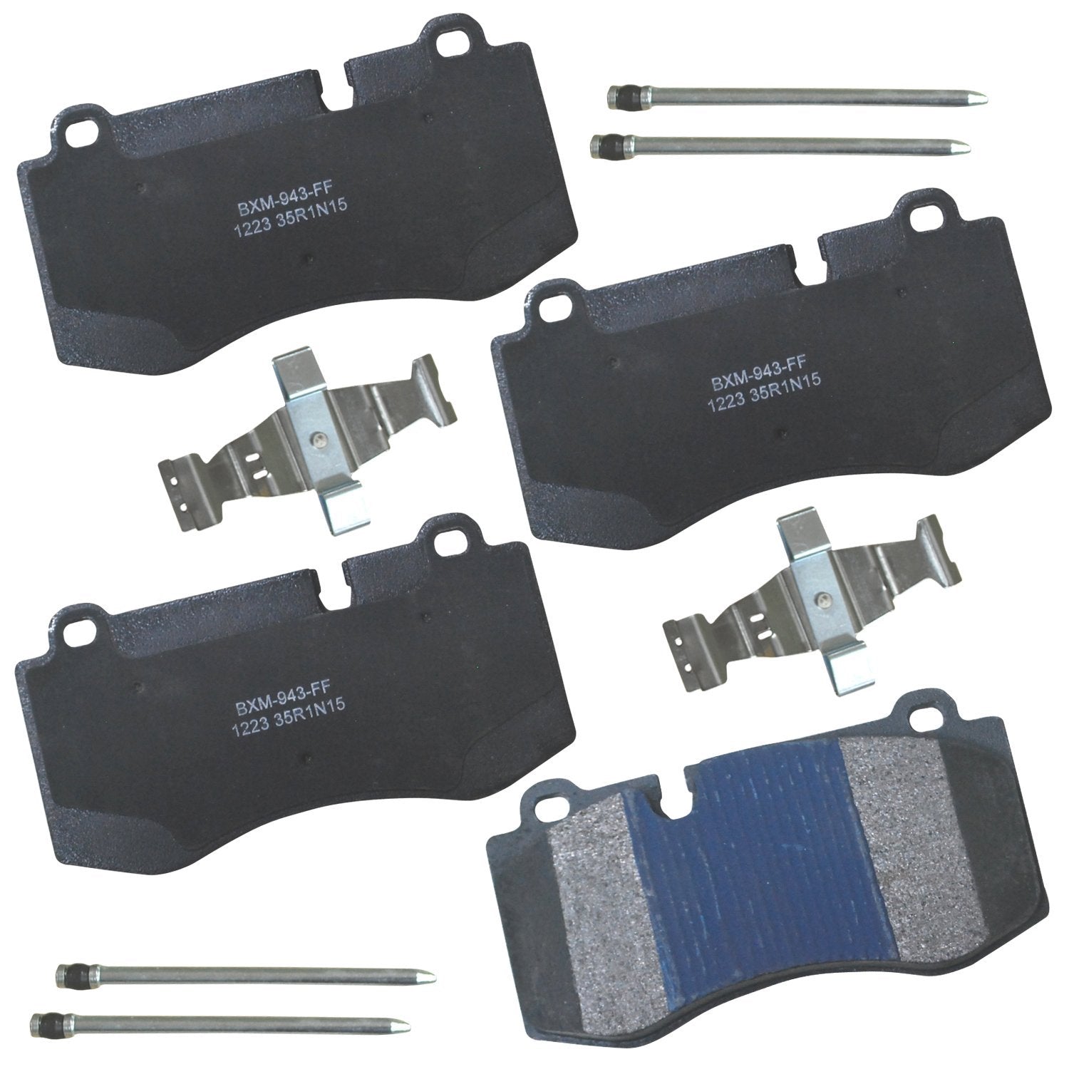 Bendix Premium Sbm1223 Semi-Metallic Front Brake Pads For Select Models Mercedes-Benz Cl550, Cl600, S350, S400, S450, S550, S600