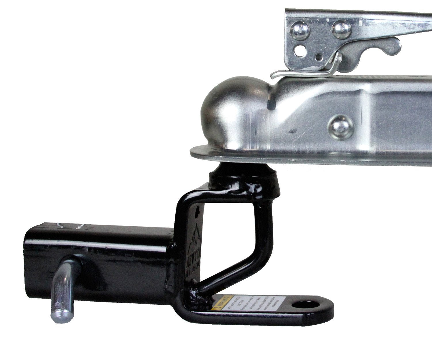 Atv Tek, Trio Hd Receiver 2 Inches Multi-Purpose Hitch With Ball Mount, Heavy-Duty Tow Hitch