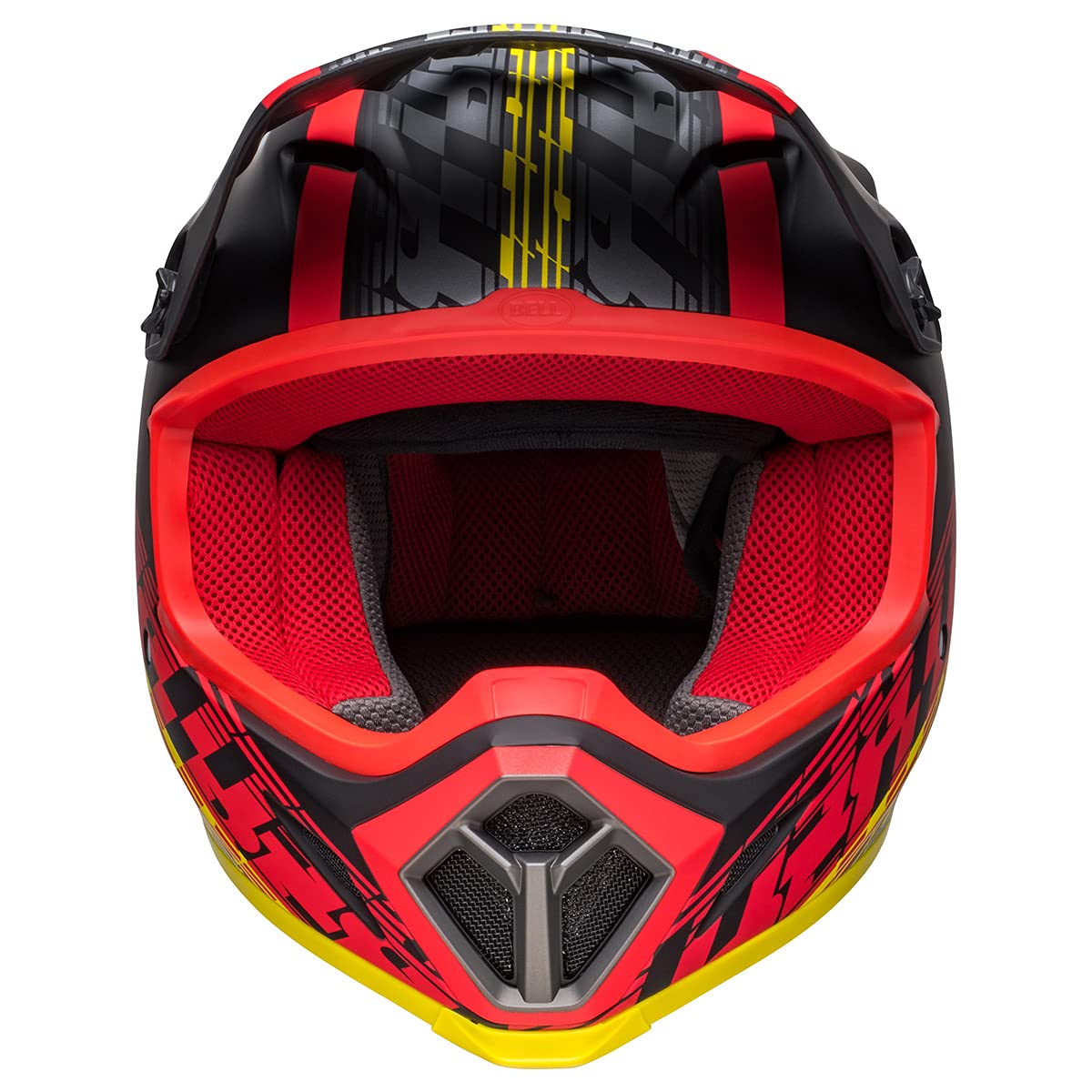 Bell Mx-9 Mips Dirt Helmet (Offset Matte Black/Red - Large)
