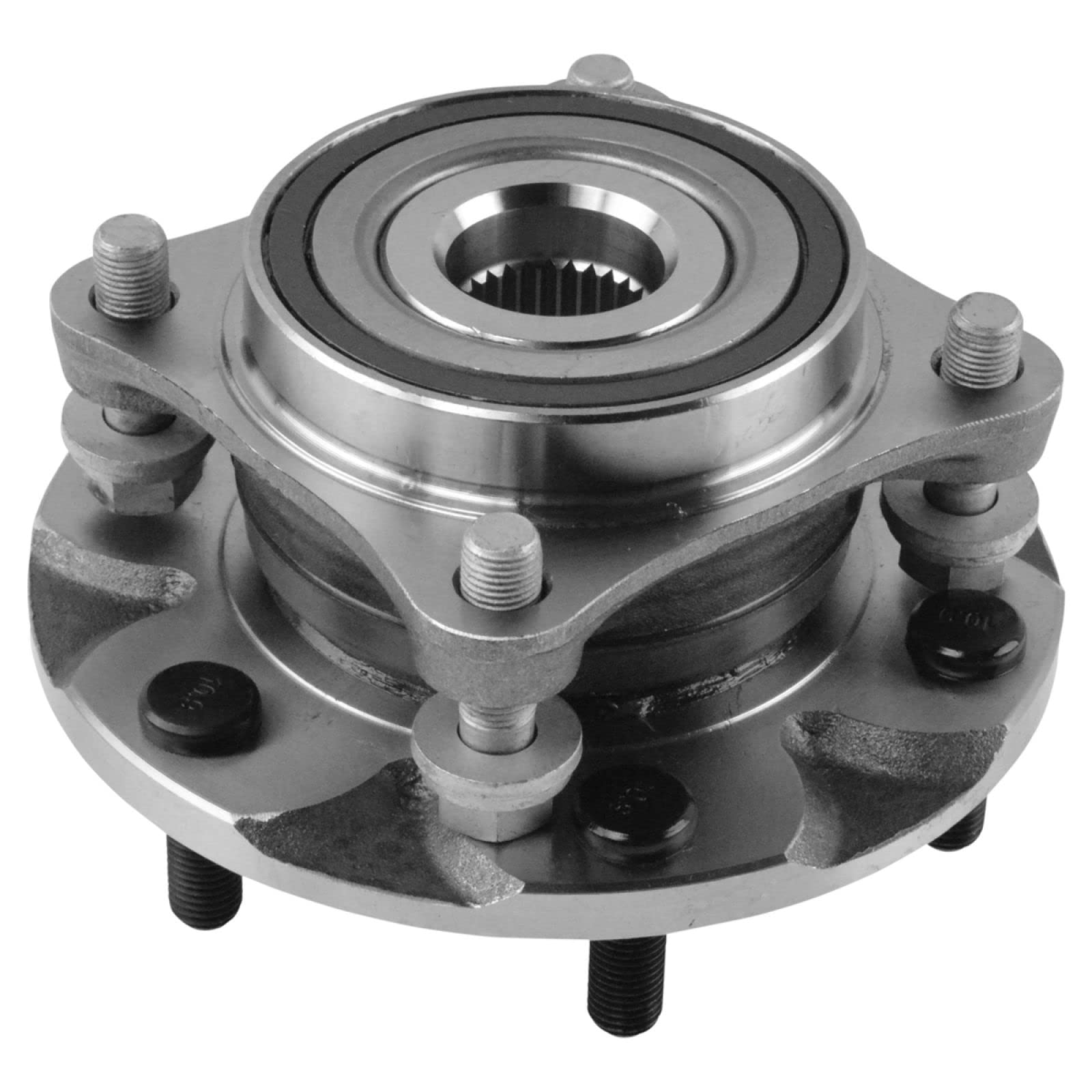 Trq Front Wheel Bearing & Hub Assembly 4Wd With Abs Sensor Compatible With 2010-2023 Lexus Gx460 2003-2009 Gx470 2003-2023 Toyot