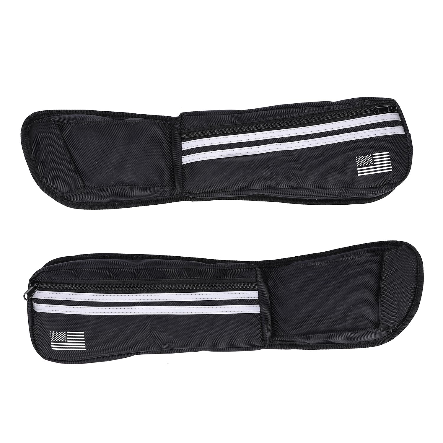 CWXEDN Street Glide Road King Accessories Saddlebag Lid Organizers 2 Pack Compatible with 2014-2023 Touring Street Glide Road Ki