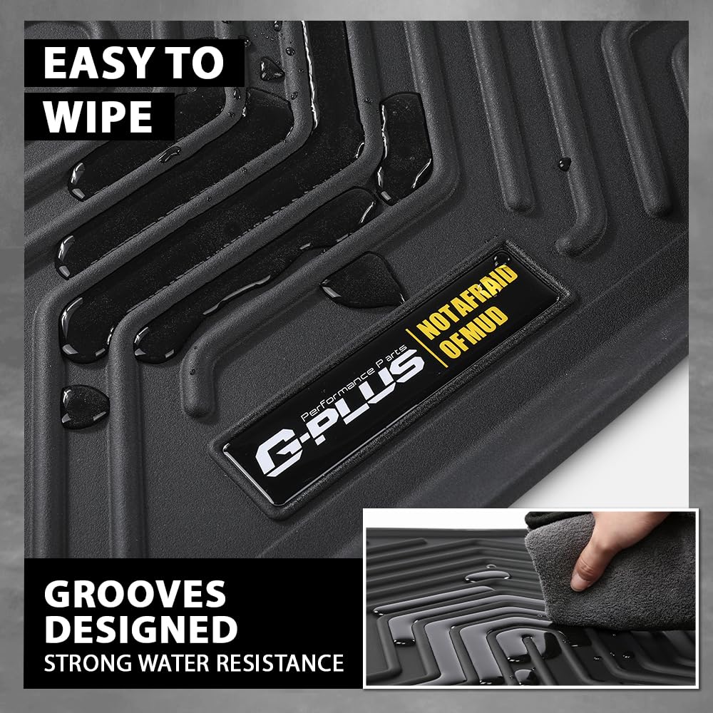 G-PLUS Floor Mats Compatible with Honda Civic Sedan 4-Door 2016-2021/Fit Honda Civic Hatchback 2016-2021/Fit Coupe 2-Door 2016-2