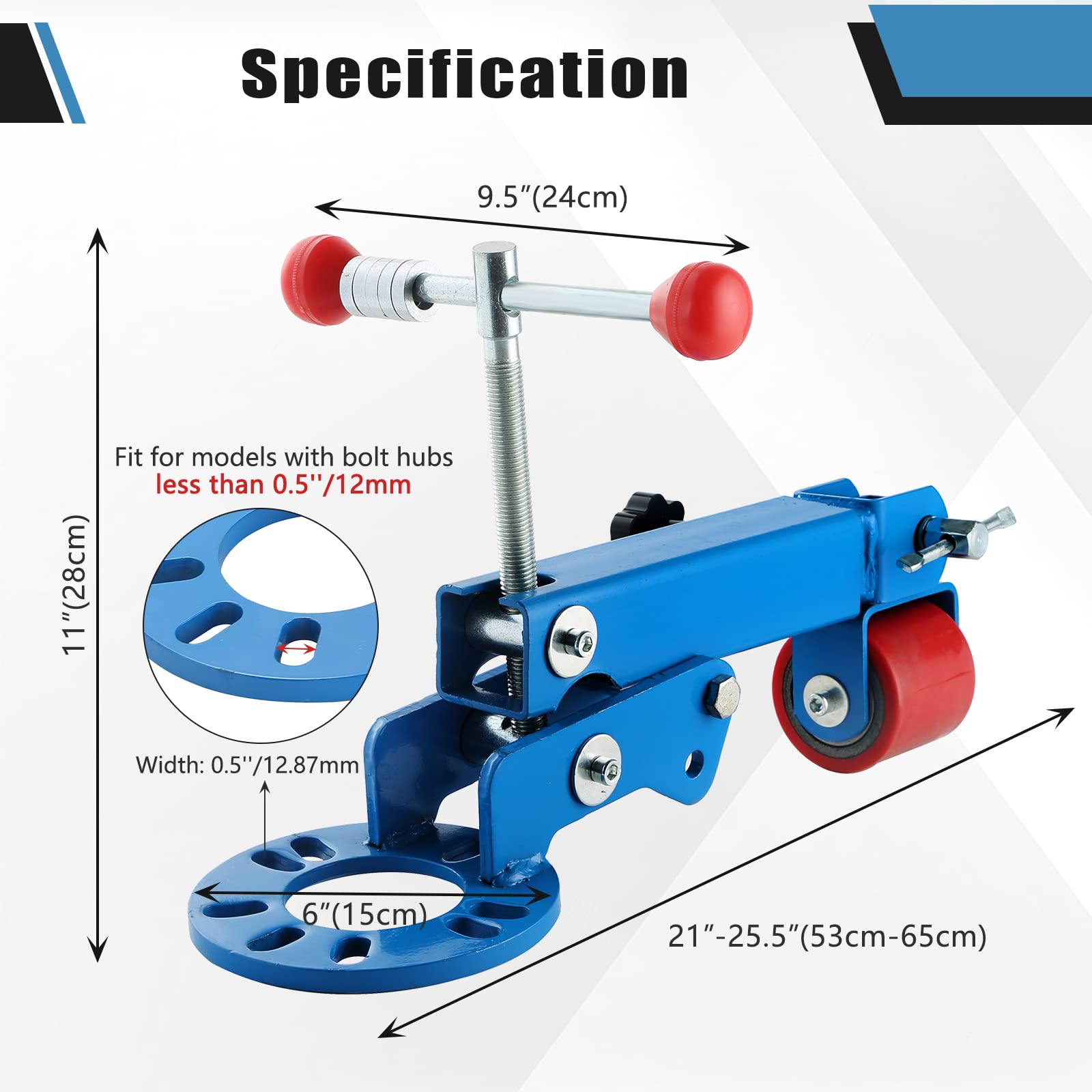 Atpeam Heavy Duty Fender Roller Tool Lip Rolling Extending Tools Auto Wheel Arch Rolling Tool Flaring Reformer Fender Rolling Re