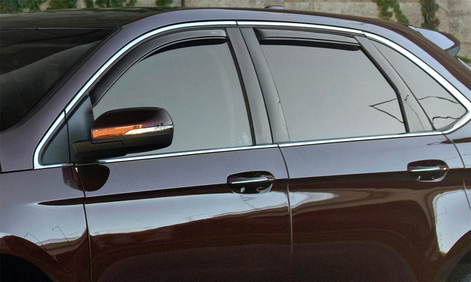 Avs Auto Ventshade 194981 In-Channel Ventvisor Side Window Deflector, 4-Piece Set For 2014-2022 Jeep Cherokee