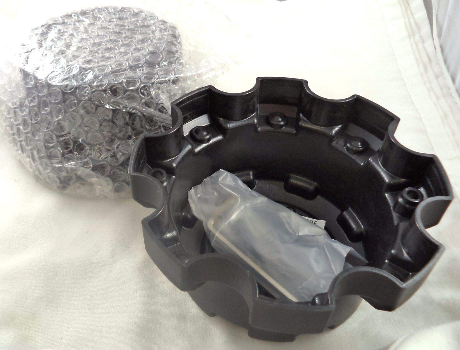 Ultra Motorsports 8 Lug Matte Black Wheel Center Cap Set of 4 Pn: 89-9880B