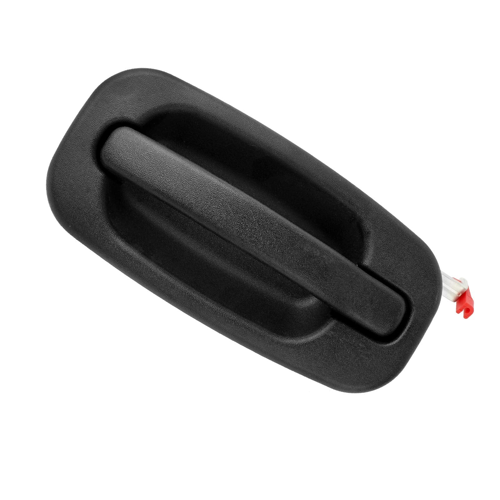Npauto Exterior Rear Left Driver Side Door Handle Replacement For Escalade Silverado 1500 2500 Hd Suburban Tahoe Yukon Sierra, 2001 2002 2003 2004 2005 2006,Black, 80579