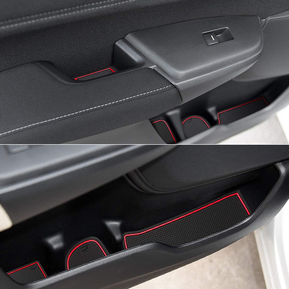 Auovo 20Pcs Anti Dust Mats For 2022 2020 2021 Honda Cr-V/Crv Accessories Premium Custom Non-Slip Car Cup Holder Inserts, Center