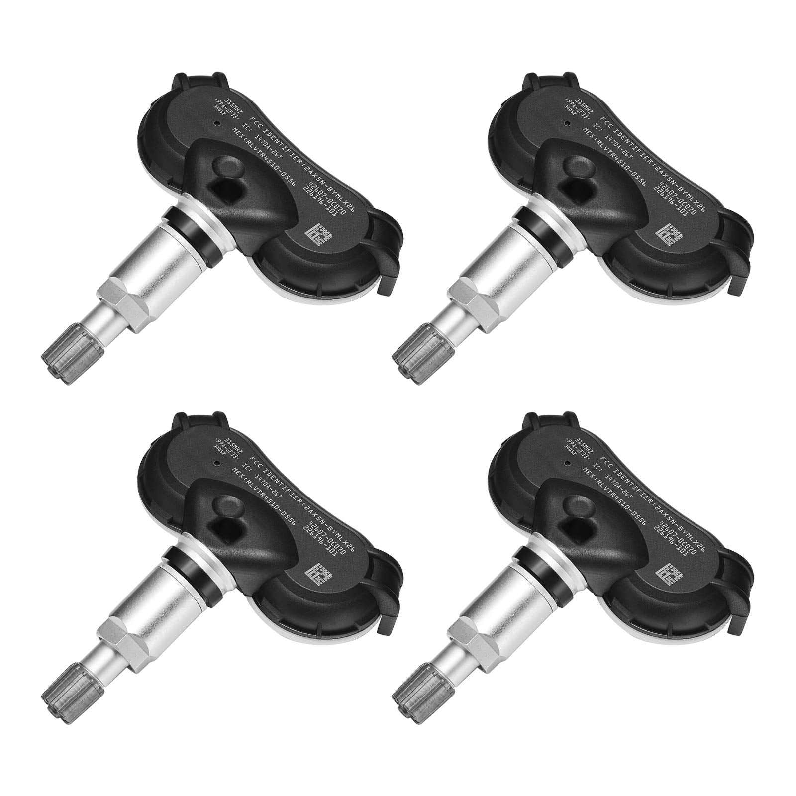 BDFHYK TPMS Sensor 315Mhz Tire Pressure Monitoring System Sensors Compatible with Toyota 2008-2017 Sequoia, 2007-2020 Sienna, 20