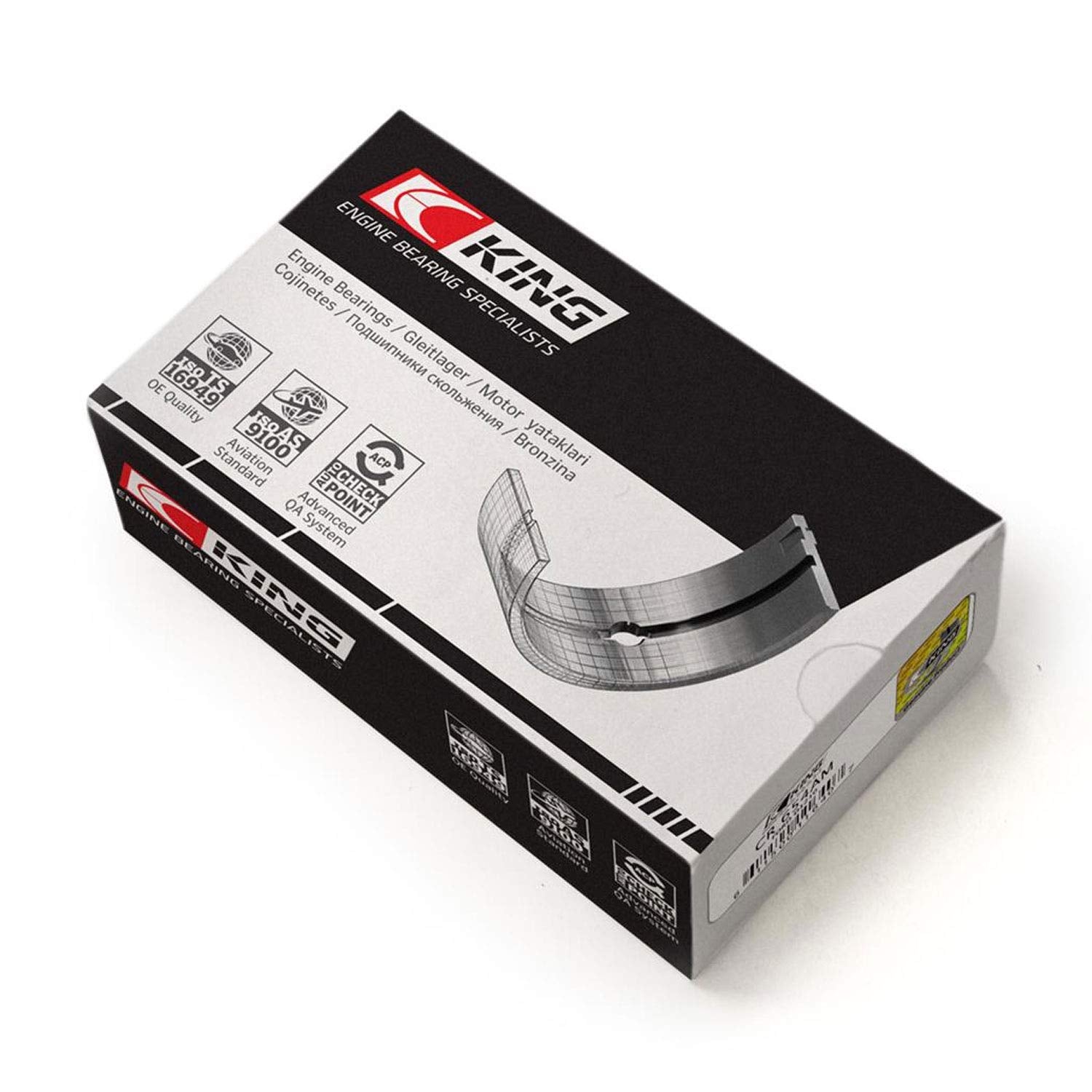 King Engine Bearings - CR 807SI CR807SI Rod Bearing Set