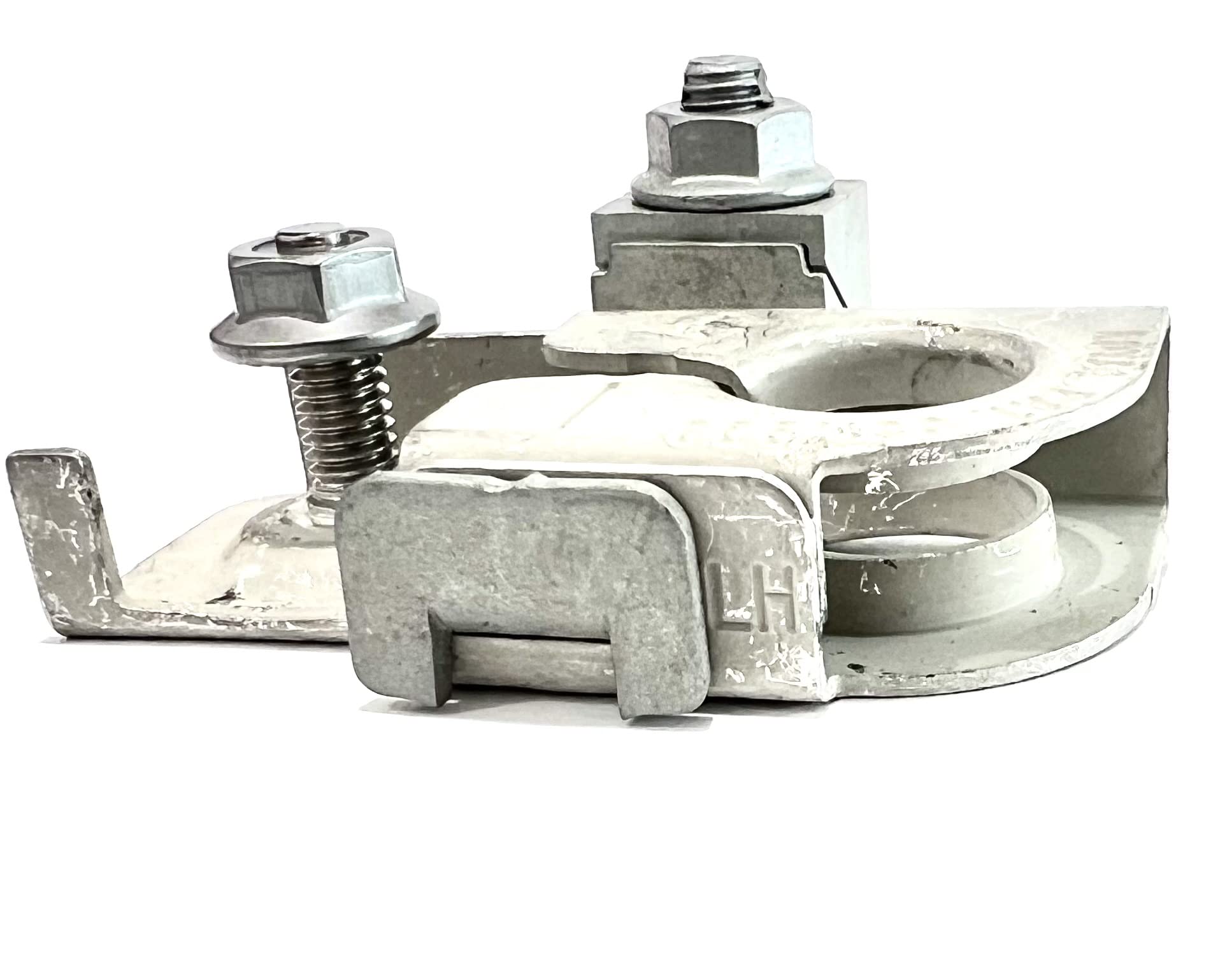 EDS 926-879 NEGATIVE Battery Terminal for Ford Vehicles - Copper Alloy, Silver, Compatible with p/n BT4Z-14450-BA