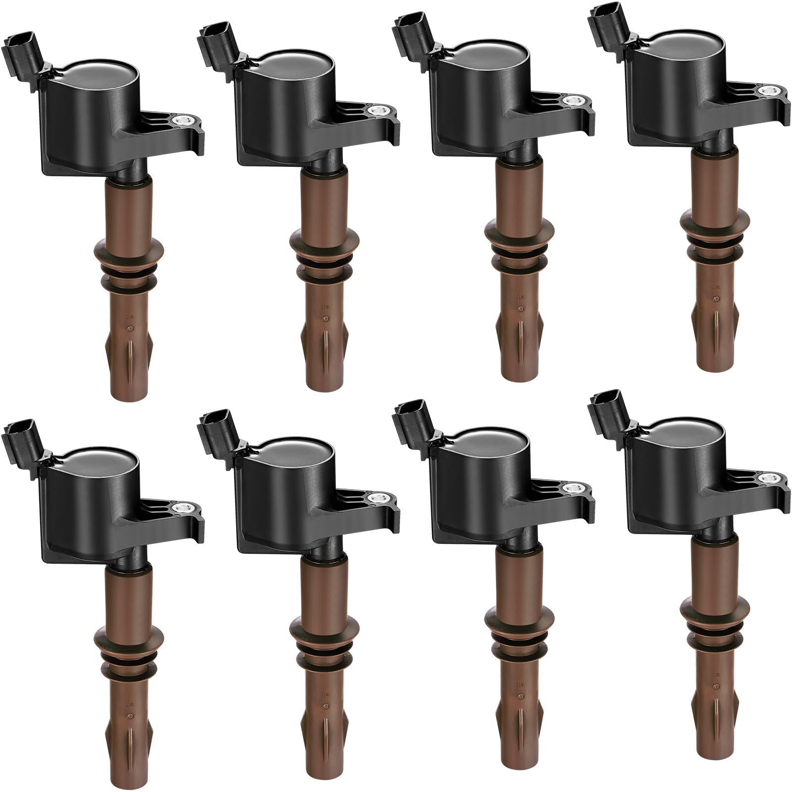 Bdfhyk Dg521 Ignition Coil Pack Compatible With Lincoln Mark Lt Navigator, F150 F250 F350 F450 Expedition Explorer Mustang, Moun