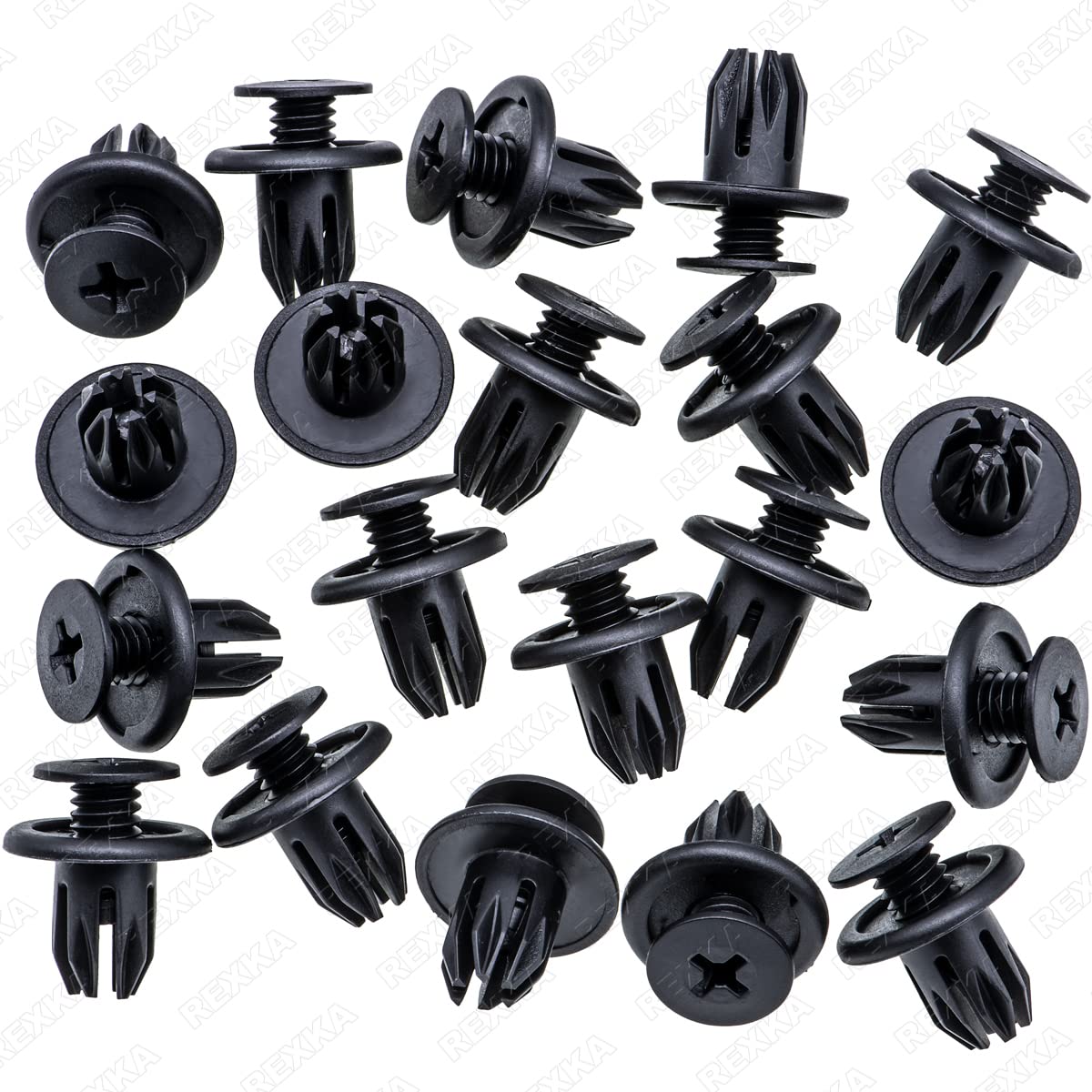 Rexka 20pcs Bumper Cover Fender Liner Retainer Clips Fastener for Honda Acura BMW Mini Cooper Countryman Cooper Paceman 07130702