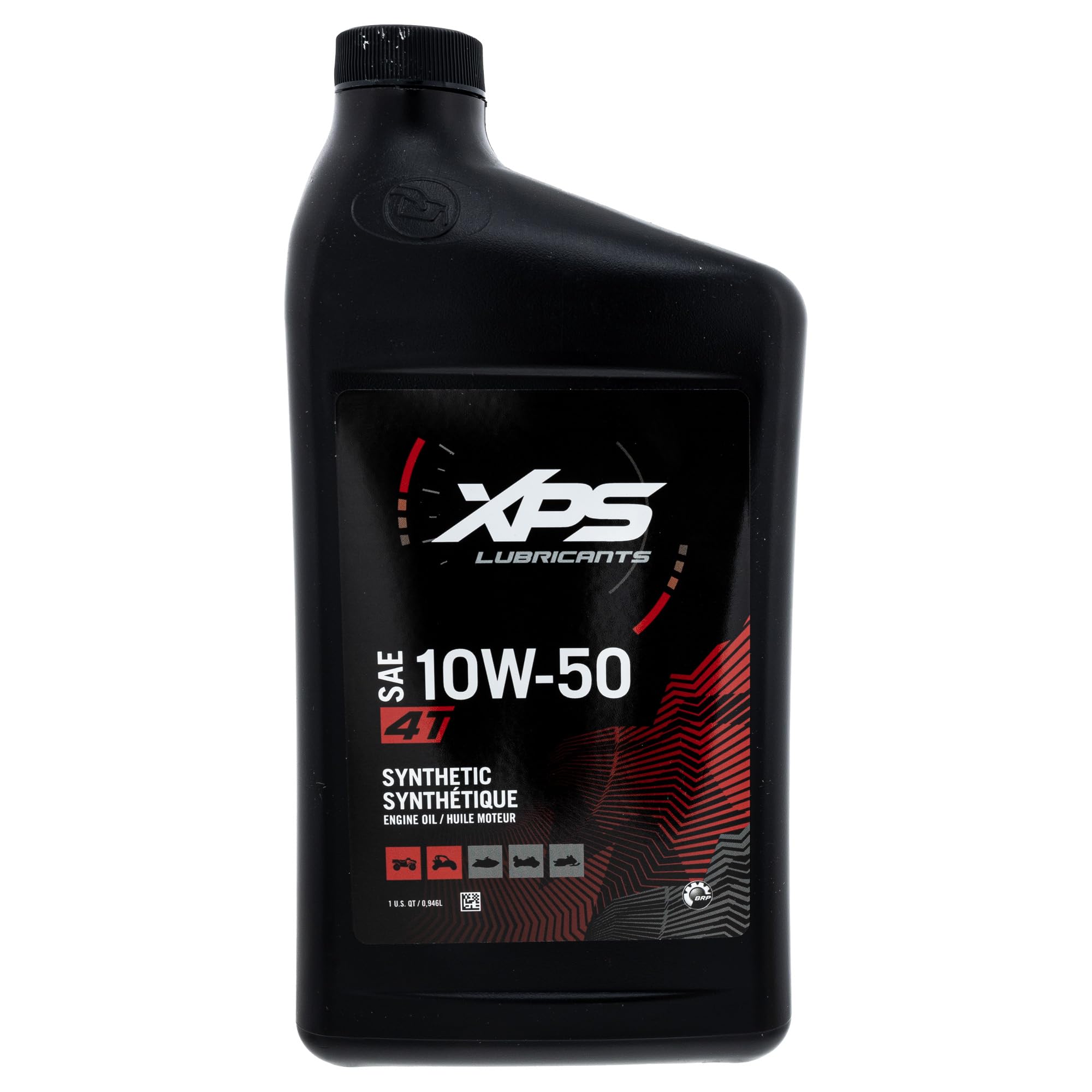 Can-Am 4T 10W-50 Synthetic Oil Change Kit For Rotax 900 Ace Engine 779261