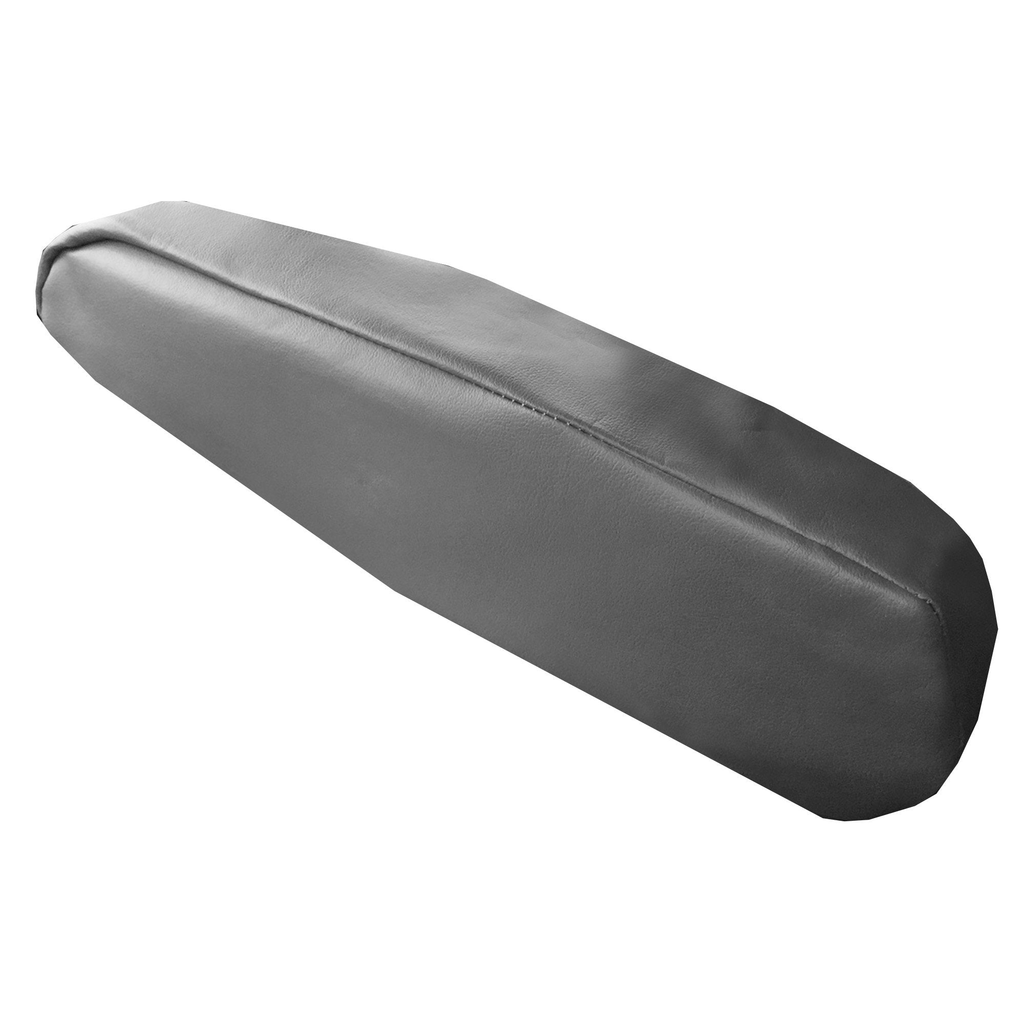 FH Group Faux Leather Armrest Covers, Semi-Universal Fit, Set of 2, Gray, 14 x 4 x 2.5 inches, Model FH1052GRAY
