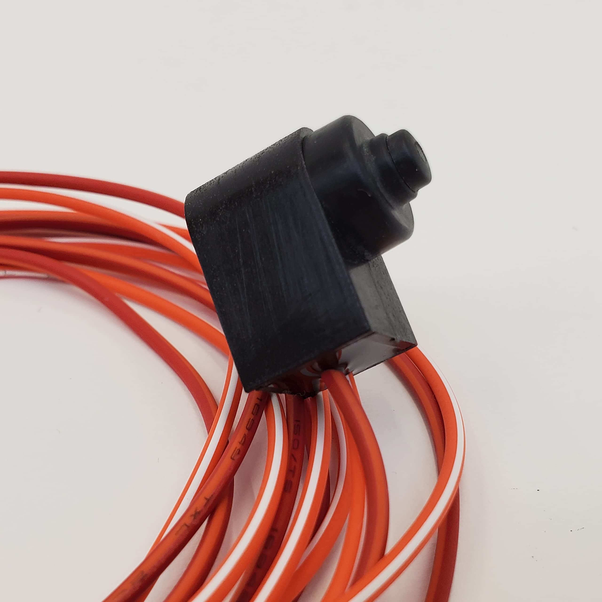 Billet Proof Designs Handlebar-Mounted Brake Light Switch for 1996-2009 Harley Models - 50” Wire, Black, Model BPD-15131