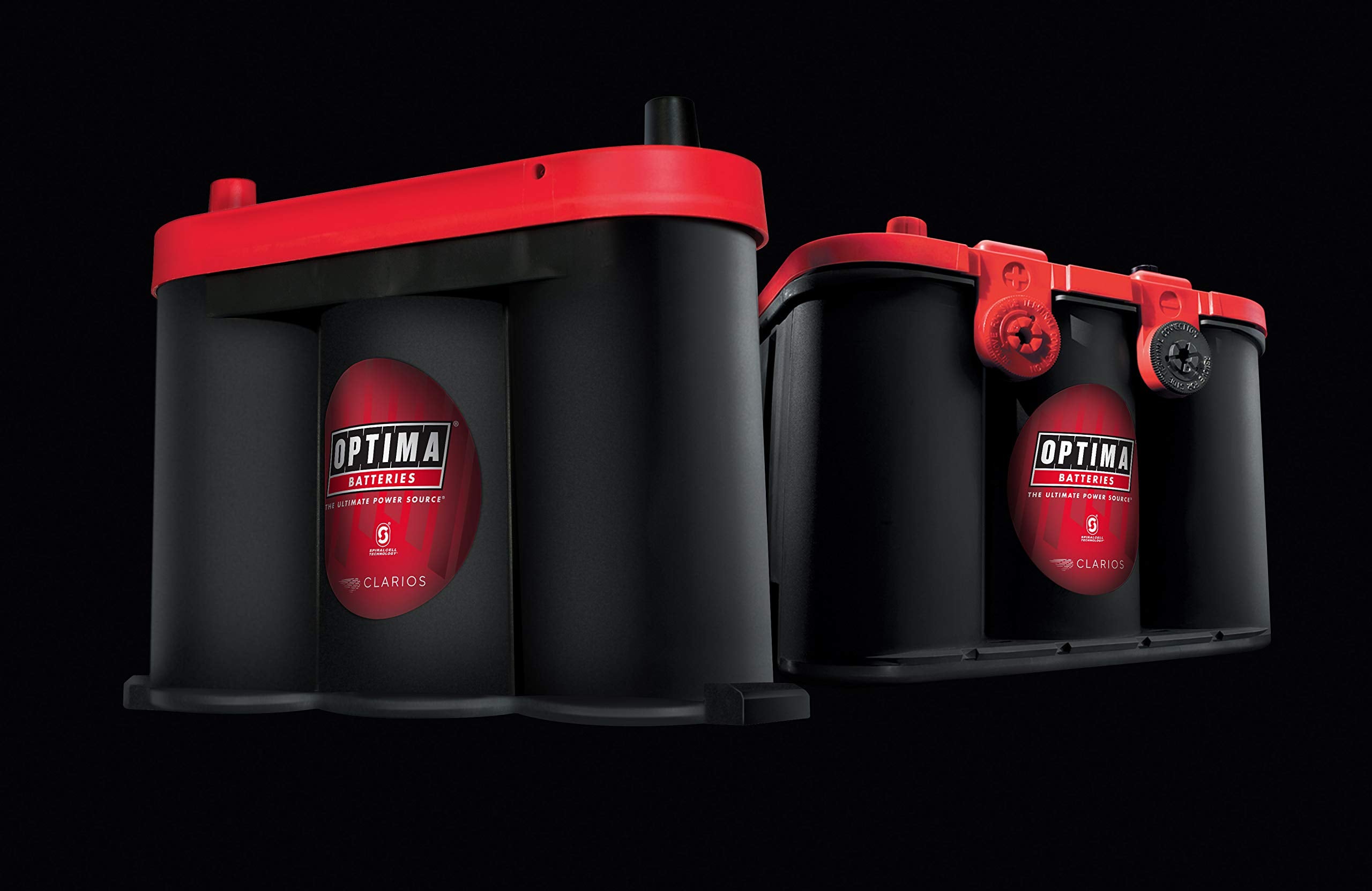 OPTIMA 34 RedTop AGM Car Battery - 800 CCA, Maintenance Free, 10 x 6-7/8 x 7-13/16 inch, Versatile Mounting,