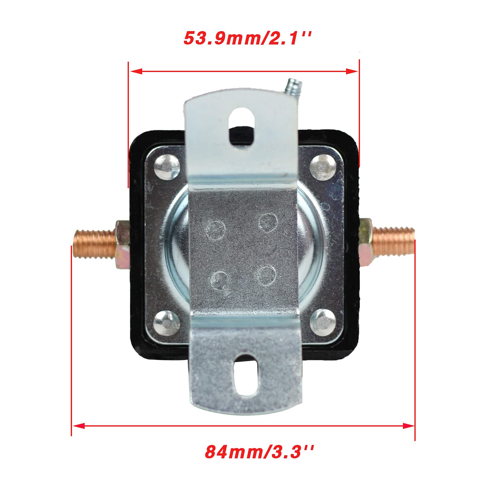 Starter Solenoid Relay SFD6025 12V 3-Terminal Replacement for Fo-rd 2N 8N 9N Tractor 8N-11450 SW218 SW355 10-FO218-12V 7-1023-12