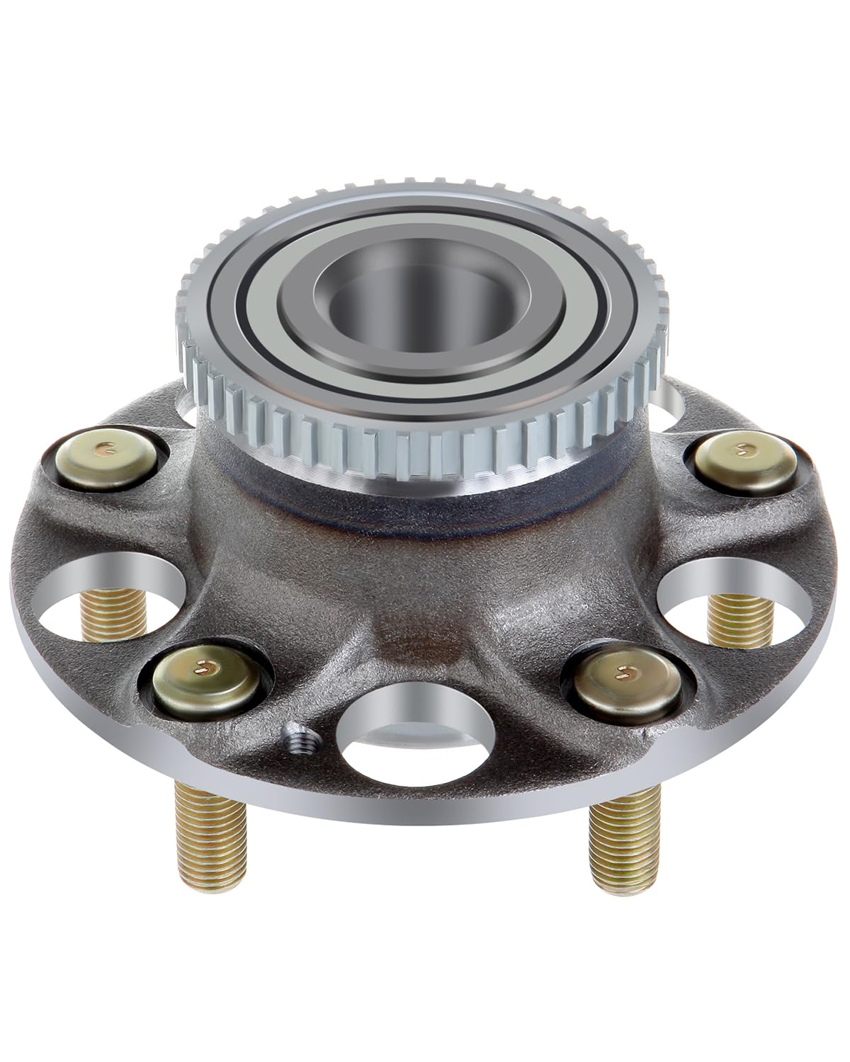 ECCPP Rear 5 Lugs Wheel Bearing and Hub Assembly for 2004-2008 Acura TL 2003-2007 Honda Accord Wheel Hub Bearings W/ABS 512188