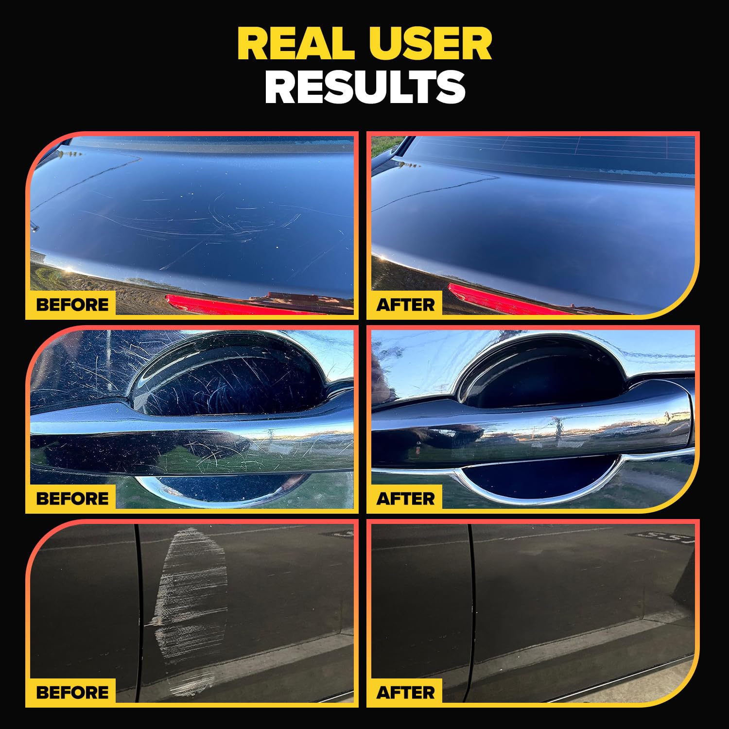 Carfidant Scratch And Swirl Remover - Ultimate Car Scratch Remover - Polish & Paint Restorer - Easily Repair Paint Scratches, Scratches, Water Spots!
