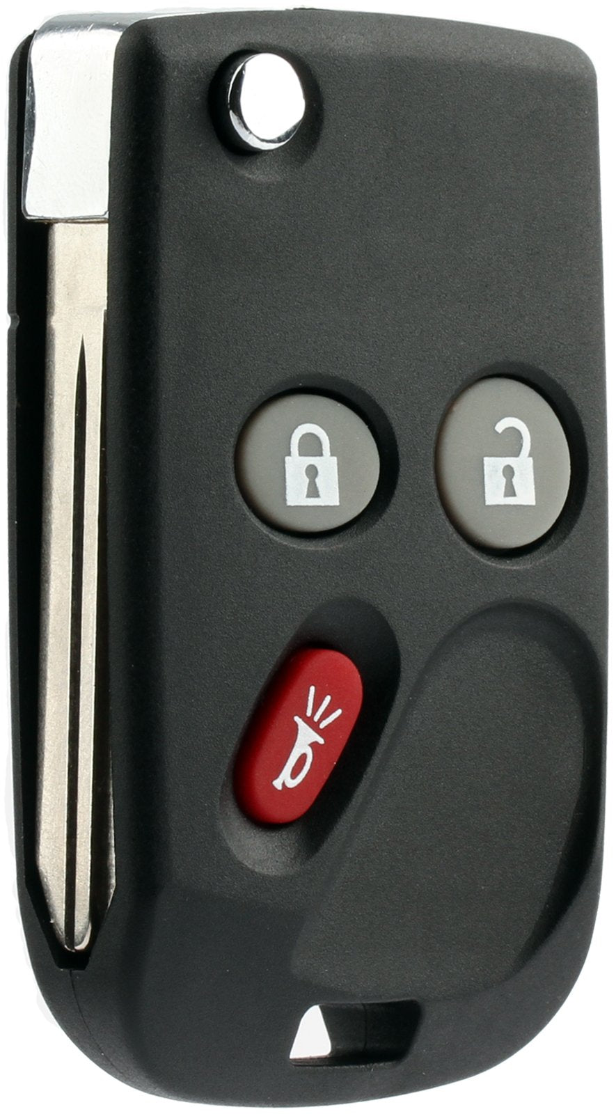 Keylessoption Keyless Entry Remote Control Car Flip Ignition Key Fob Replacement For Lhj011