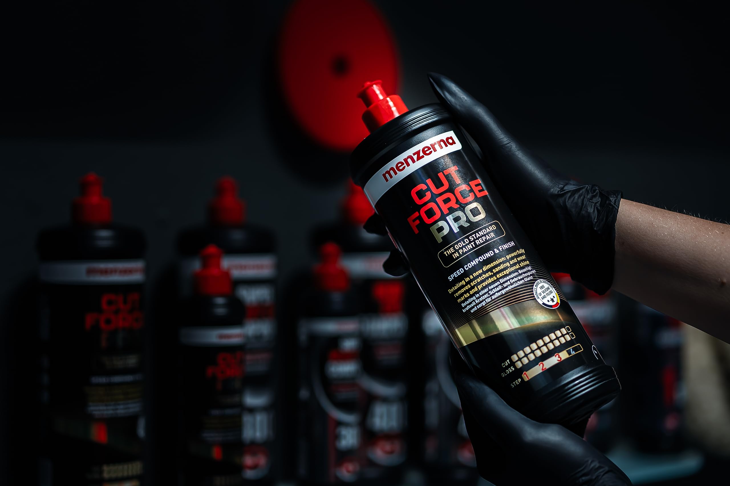 Menzerna Cut Force Pro 32oz - Plastic Polishing Compound for High-Performance Finishing