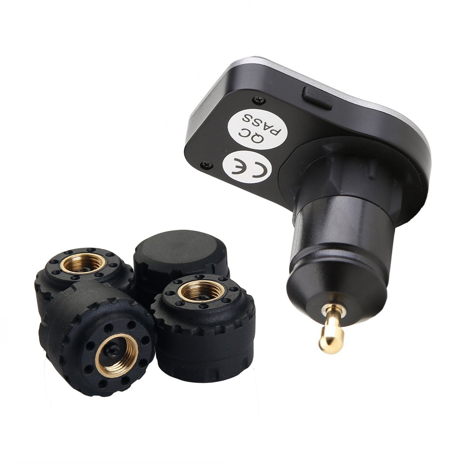 Vesafe Wireless Tire Pressure Monitoring System, Universal Tpms With Real-Time Lcd Display, 5 Alarm Modes, 4 Advanced Waterproof