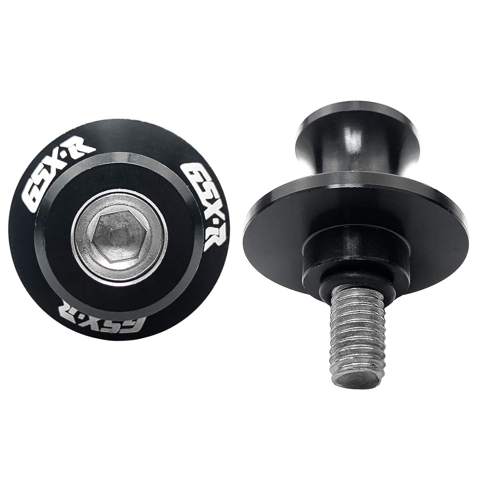 8MM M8 X 1.5 Motorcycle Swingarm Sliders Spools CNC Aluninum Swing Arm Stand Screws 2PCS for Suzuki GSX-R 600 GSX-R 750 GSX-R 10