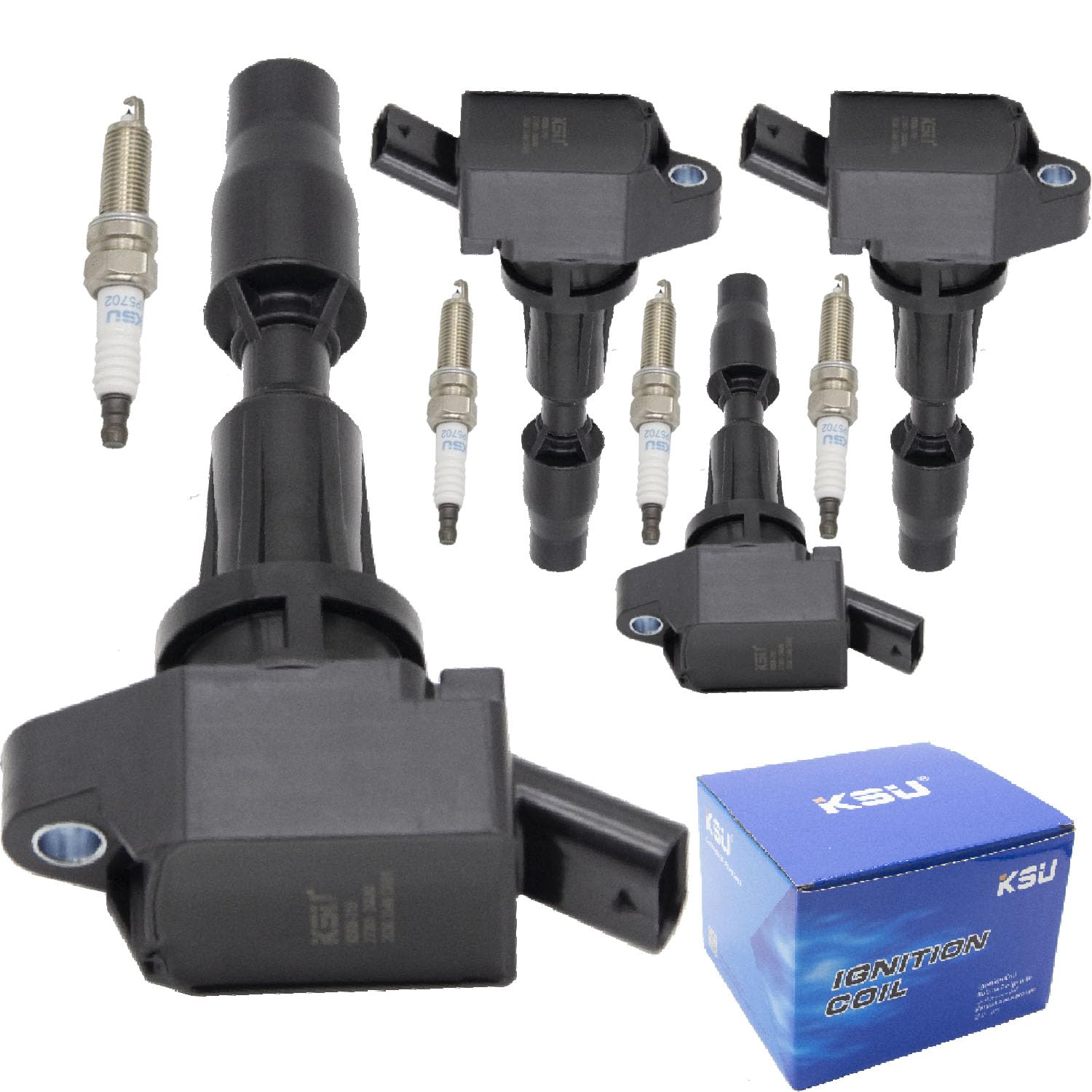 KSU Coil pack Spark Plug compatible with Kia Optima 2.4L L4 2016-2020