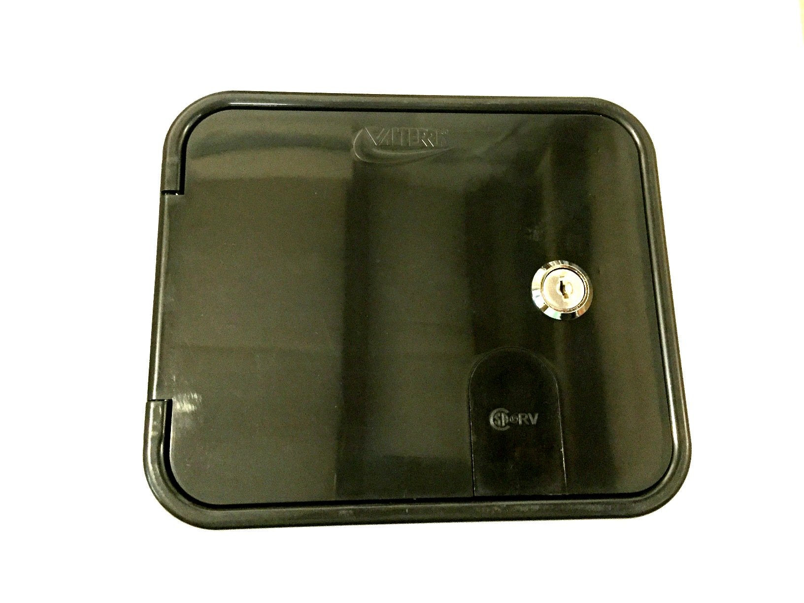 Valterra Black Gravity/City Water Hatch Fill Dish Lock Keys Rv Trailer