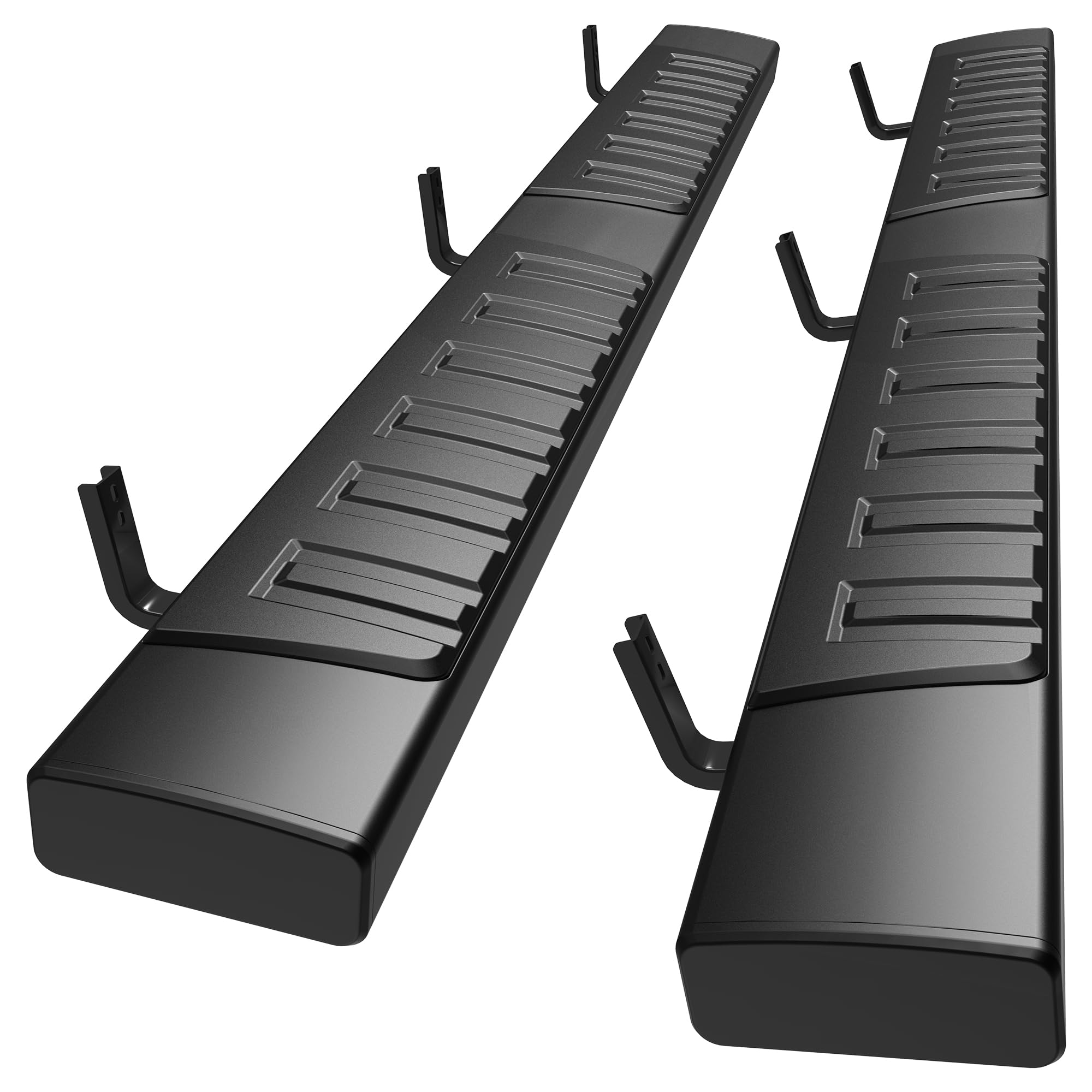 SYNTHACY 6 Inches Running Boards & Steps Compatible with 2005-2025 Nissan Frontier Crew Cab, A Pair Side Steps for Nissan Crew c