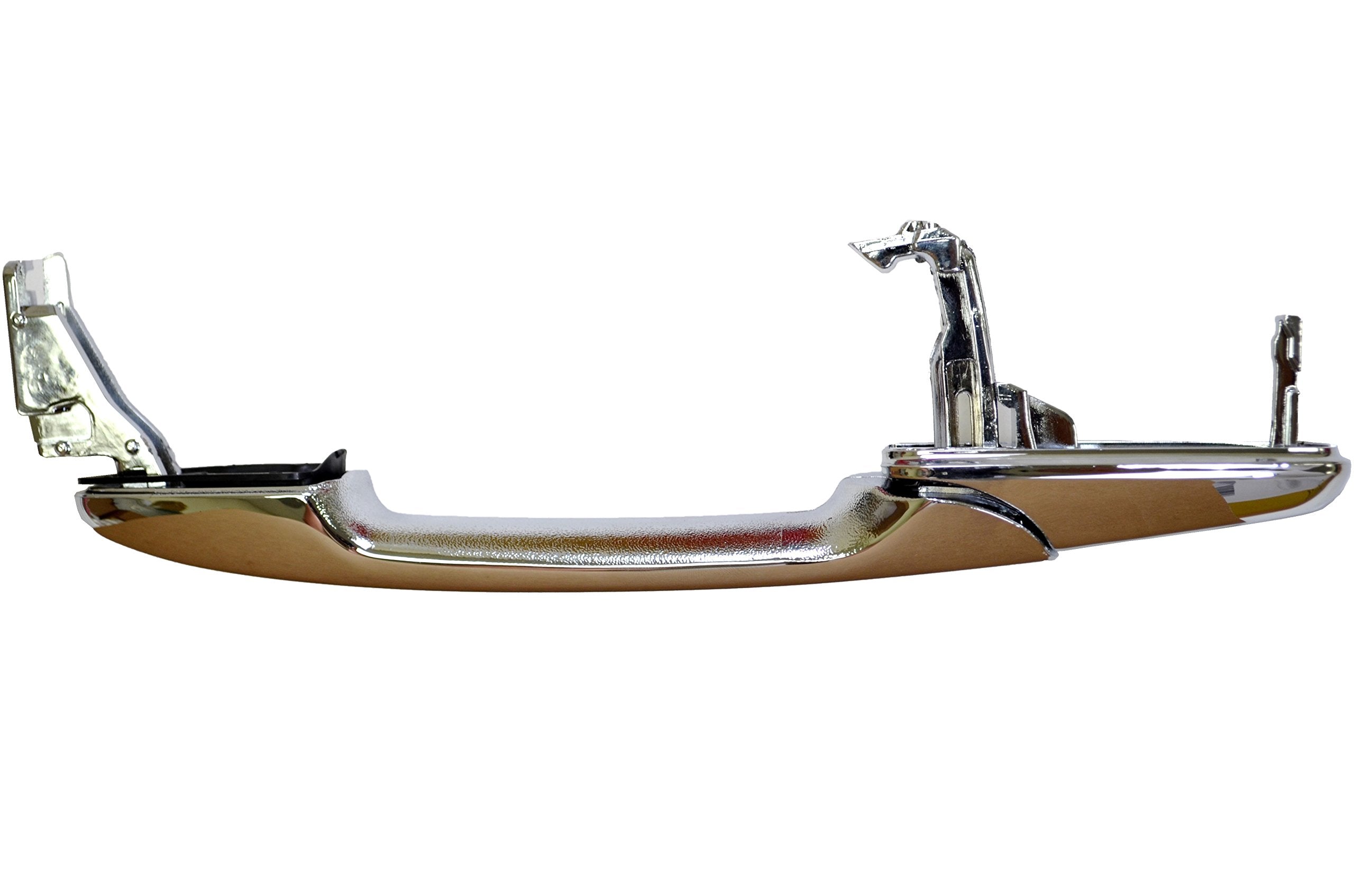 Pt Auto Warehouse Fo-3705M-Fl - Outside Exterior Outer Door Handle, Chrome - Driver Side Front