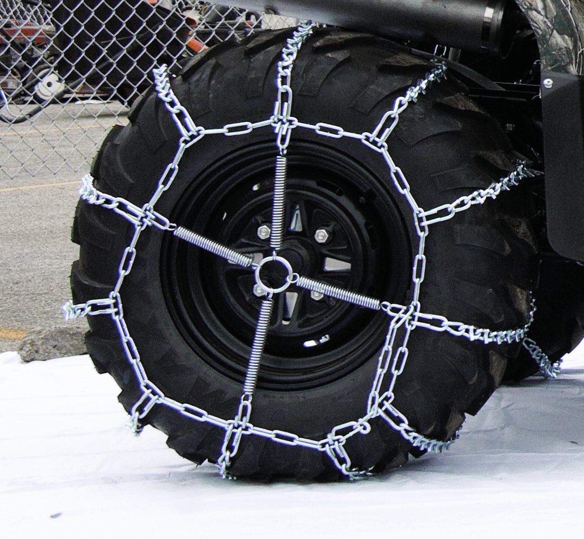 Security Chain Company 1062155 Max Trac Heavy Duty Zinc Traction Tire Chains, Designed for Snow Blowers and Garden Tractors in S