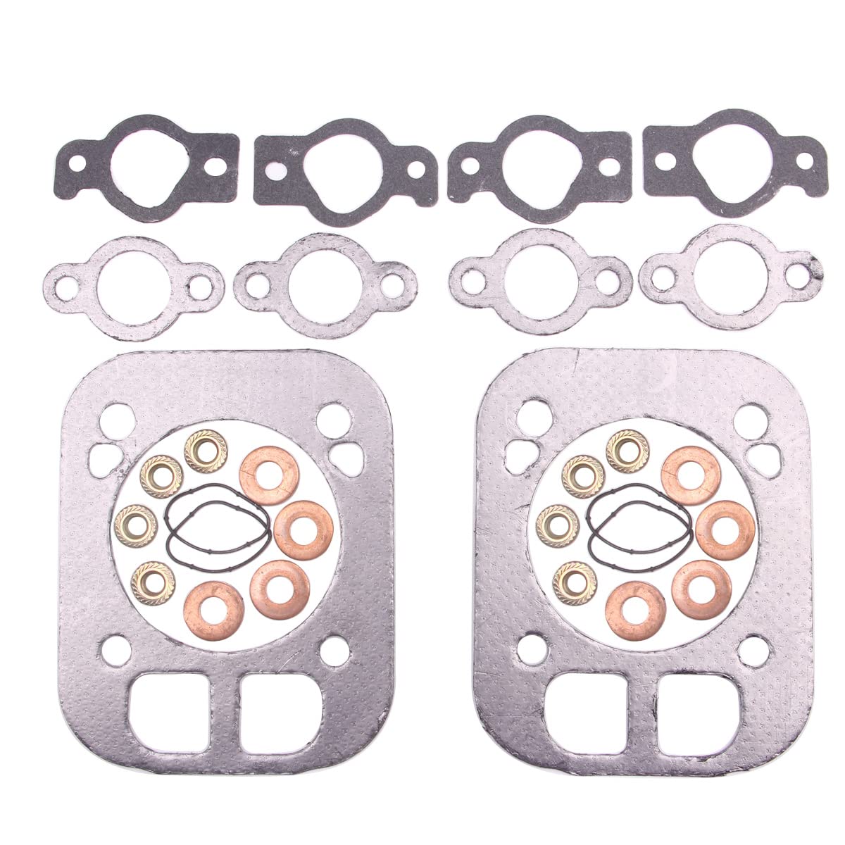 New 2 Sets Engines Cylinder Head Gasket kit for Kohler 32 841 02S 32 841 02S 3284102S Both cylinders