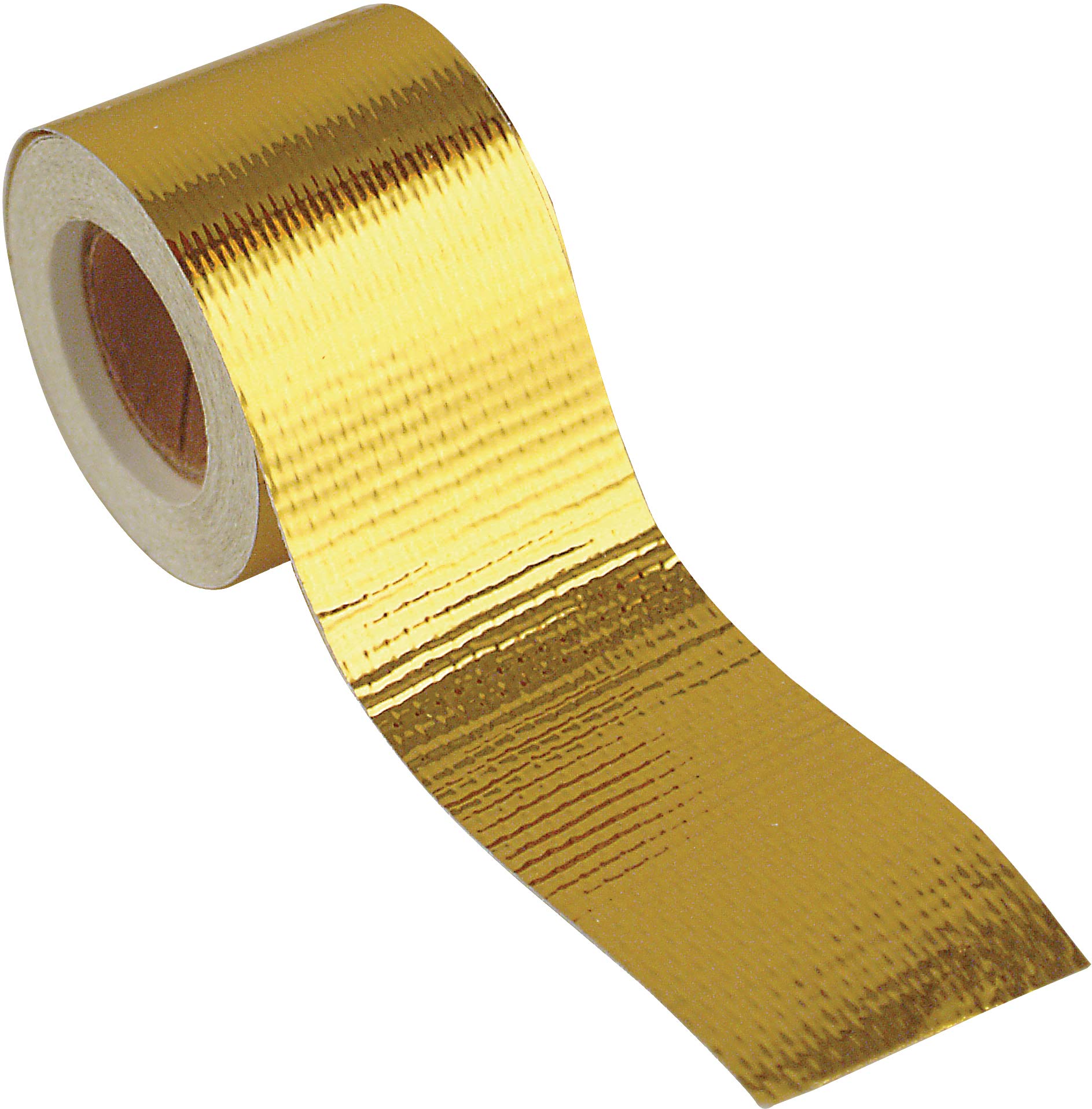 Design Engineering 010397 Reflect-A-Gold High-Temperature Heat Reflective Adhesive Backed Roll, 2 X 30' Roll
