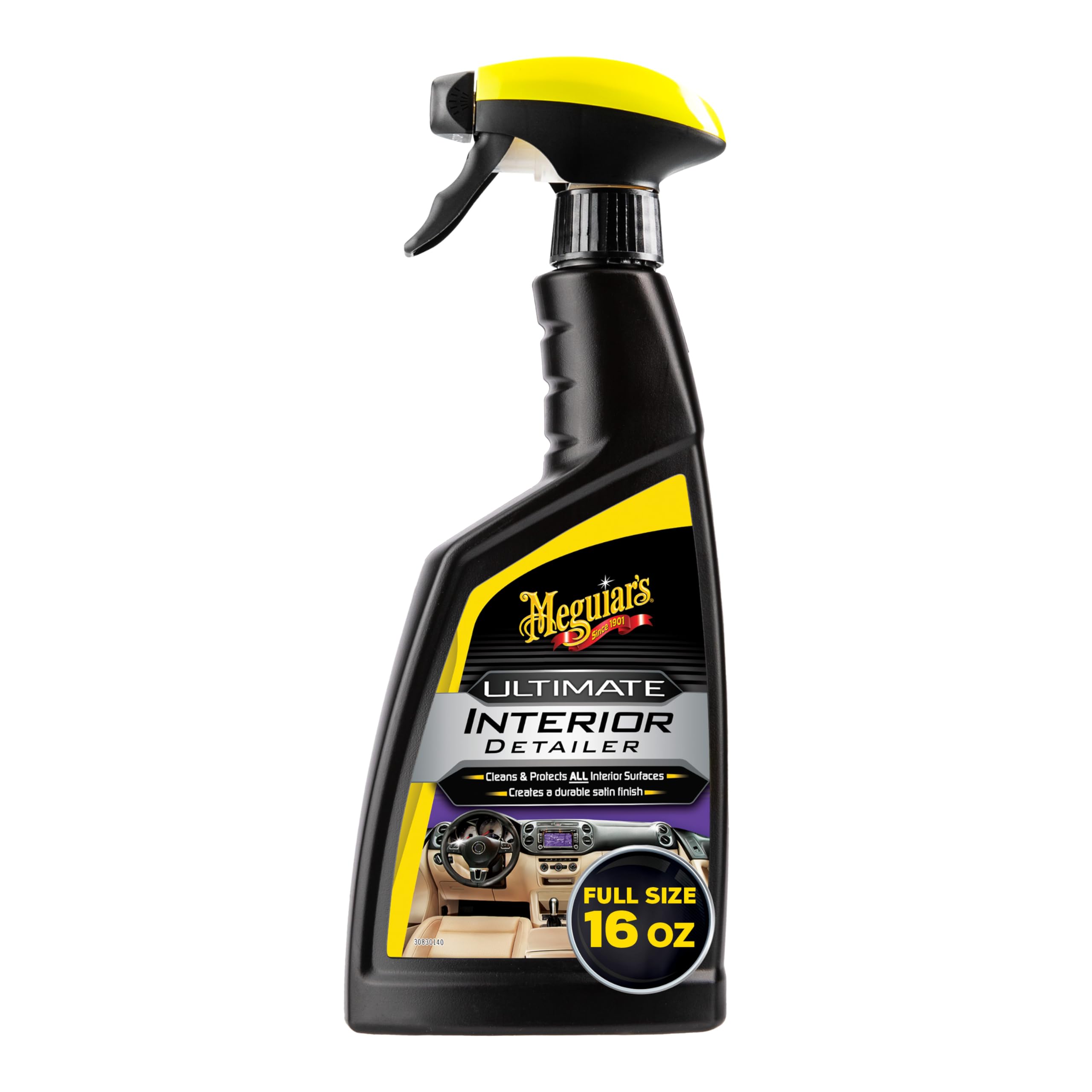 Meguiar s G16216 Ultimate Interior Detailer, Protects Interior Surfaces from Dirt and Grime, Leaves Your Surfaces Protected fro