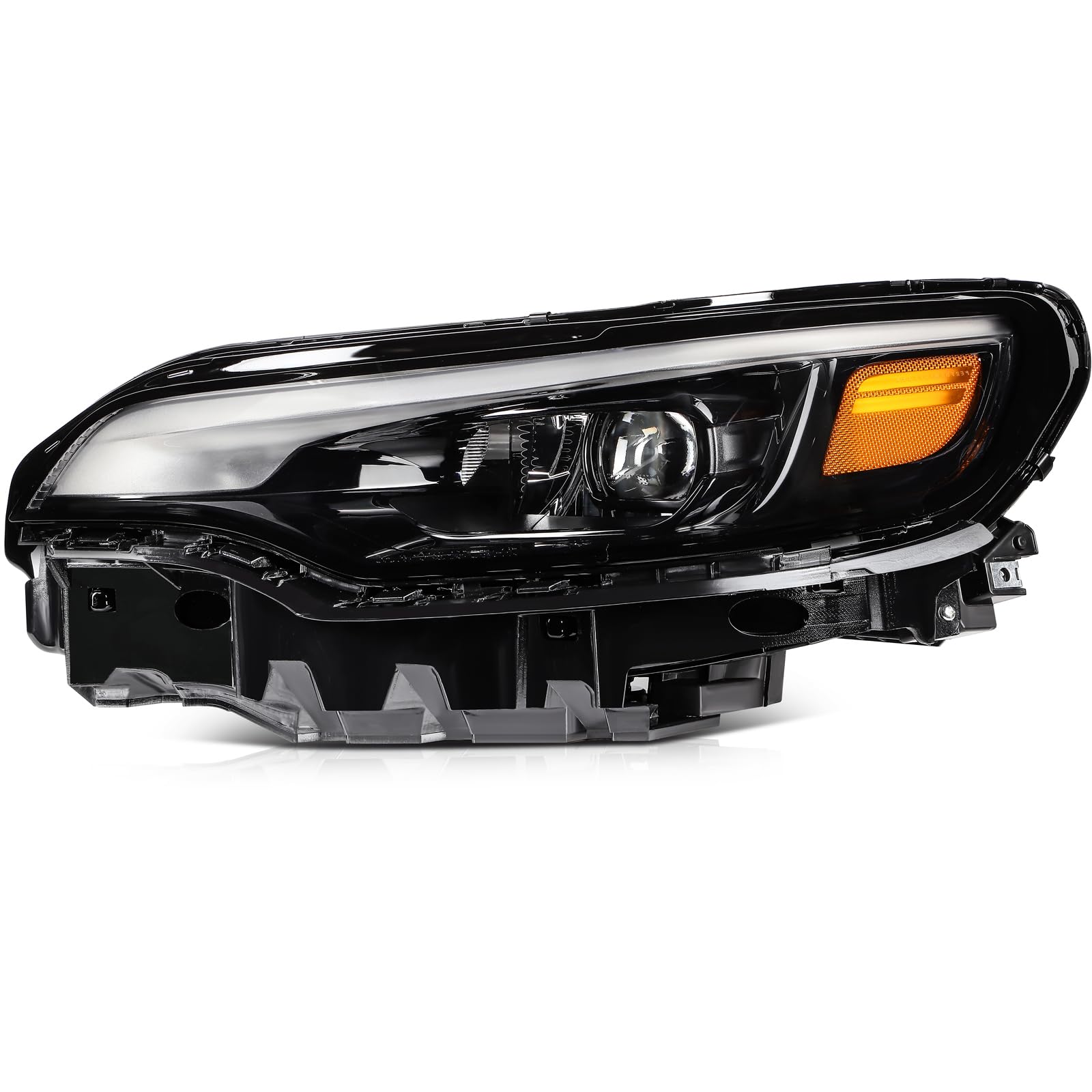 OCPTY headlight Assembly Left Side Replacement For Jeep For Cherokee 2019-2021