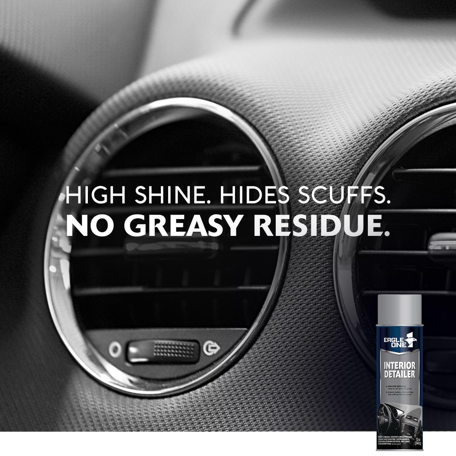 Eagle One Car Interior Detailer Spray, One Step Cleaner, 12 fl. oz, Model 842849