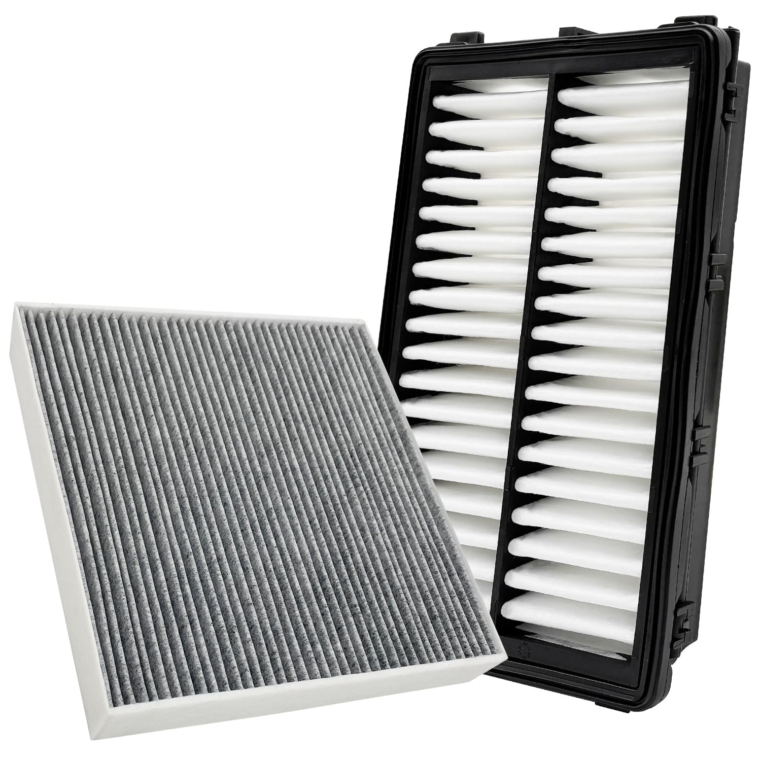 JOJOMARK Cabin and Engine Air Filter Set Fits for 2021-25 K5, 2023-25 Sportage, 2021-25 Sorento, 2022-25 Santa Cruz, 2020-25 Son