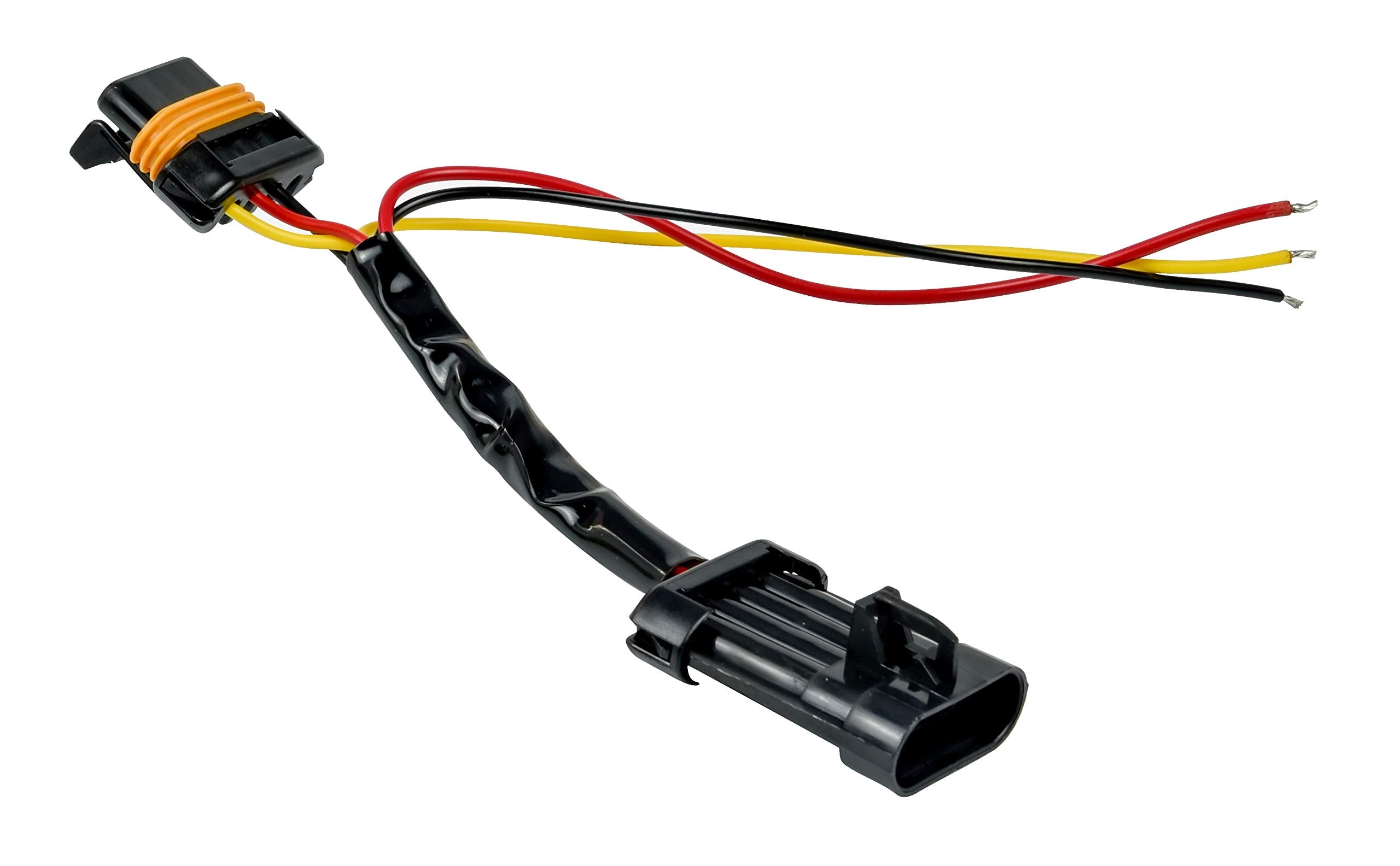 SAUTVS Tail Light Power Harness, Whip/Brake Light/License Plate Light 3 Wire Power Harness for Polaris RZR XP 1000 900 Turbo Gen