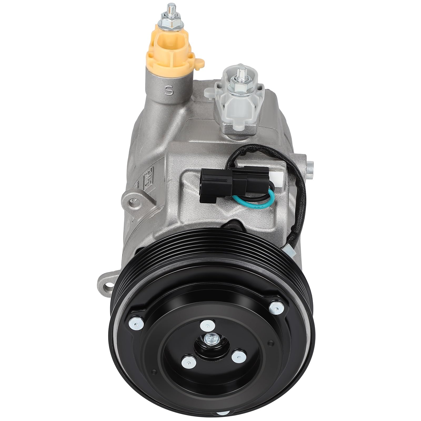 cciyu Air Conditioning Compressor 2017-2019 Fit for Ford F-250 Super Duty 6.2L 2017-2019 Fit for Ford F-350 Super Duty 6.2L AC C
