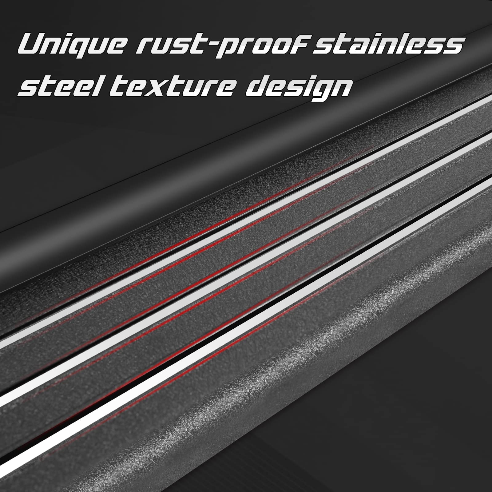 Othowe 5.5Inch Aluminum Side Steps Running Boards Compatible With 2011-2021 Jeep Grand Cherokee. Step Bars Rock Sliders.