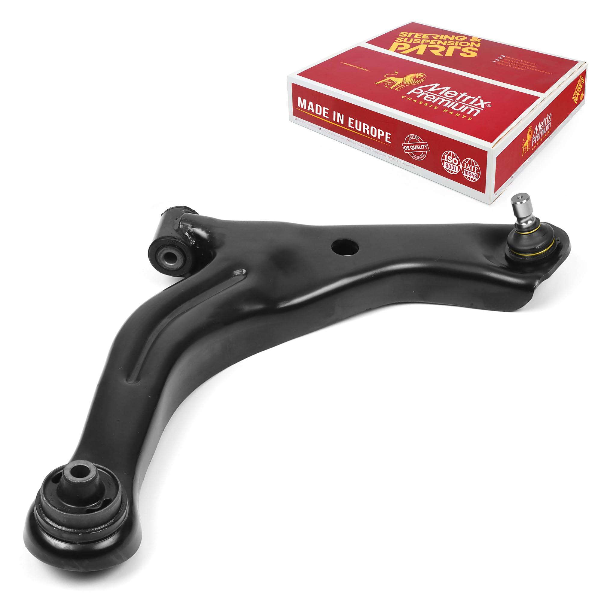 Metrix Premium Chassis Parts - Front Right Lower Control Arm W Ball Joint & Bushing Assembly Fits 2001-2004 Ford Escape, 2001-20